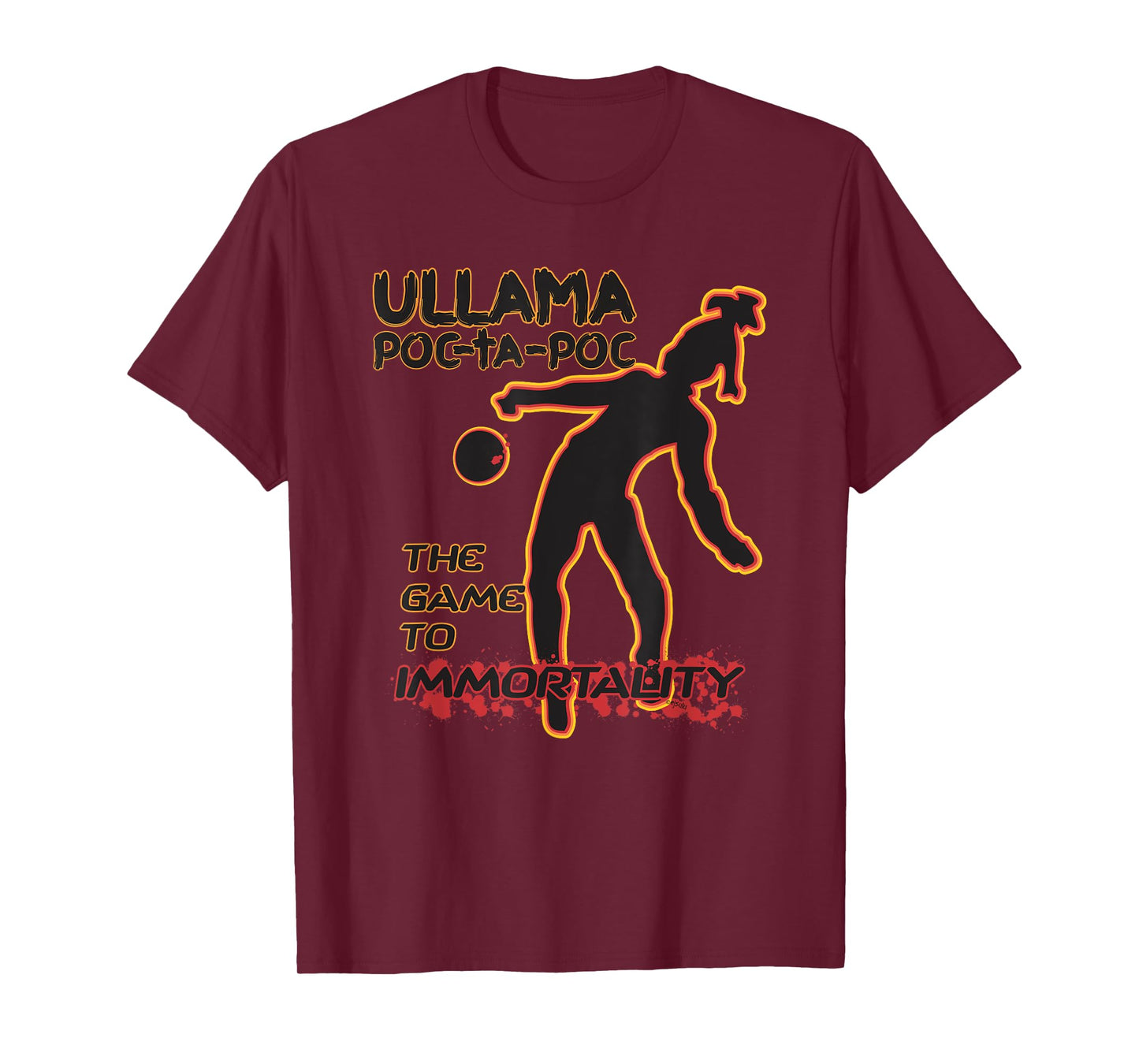 ULLAMA POC-TA-POC Mayan Ballgame T-Shirt