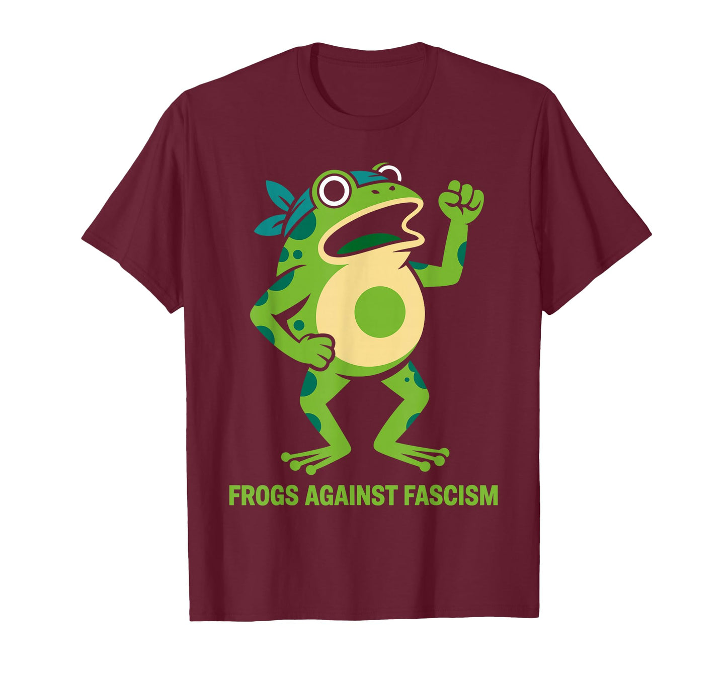 Frogs Against Fascism for Portland Frog Protest T-Shirt