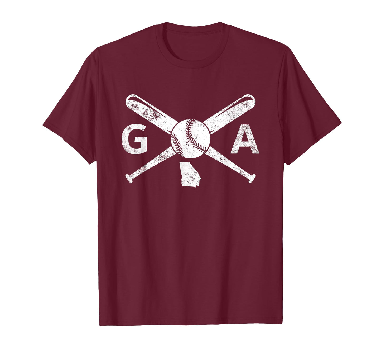 Georgia Baseball Love GA Baseball Georgia Baseball T-Shirt