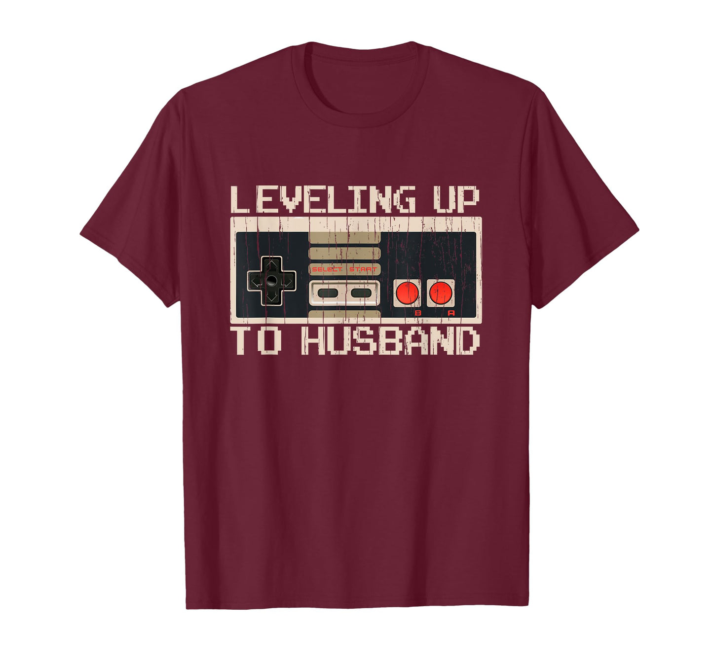 Bachelor Party Leveling Up to Husband Gaming Groom-to-be T-Shirt