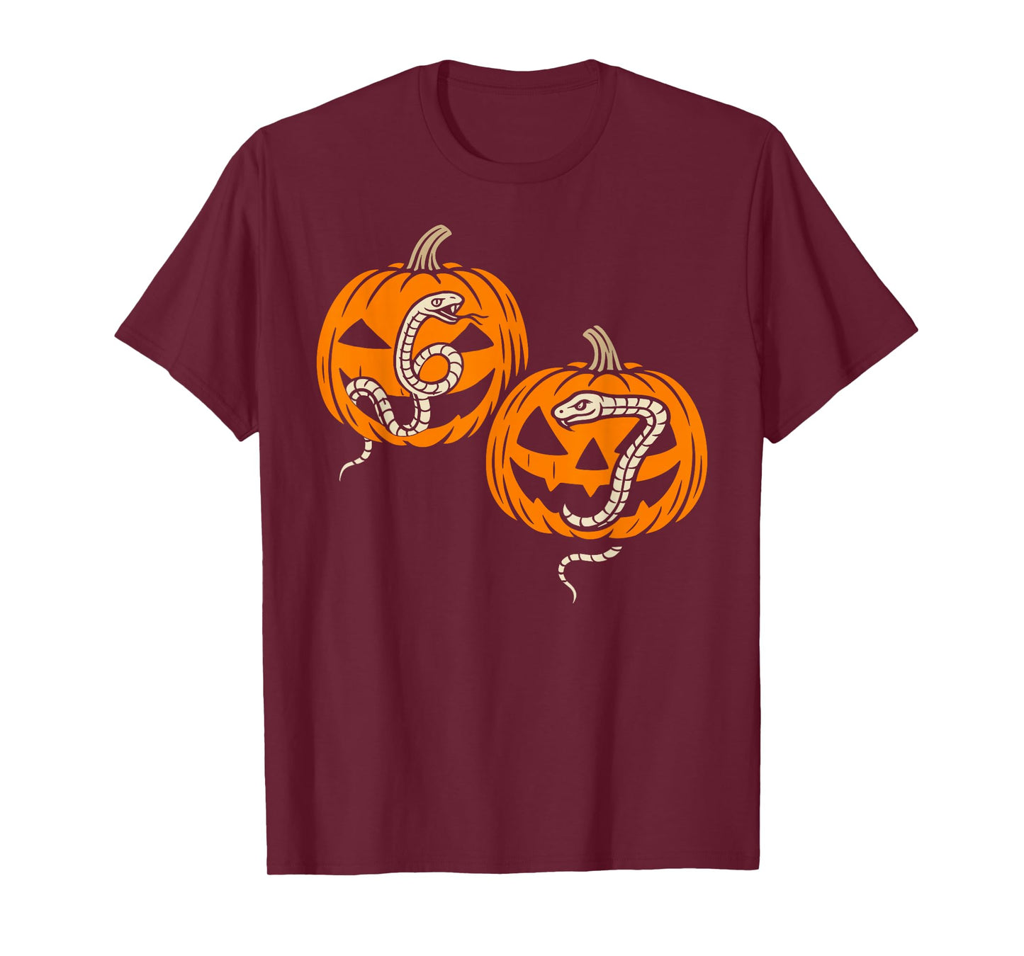 Snakes and Pumpkins 6 7 Halloween T-Shirt