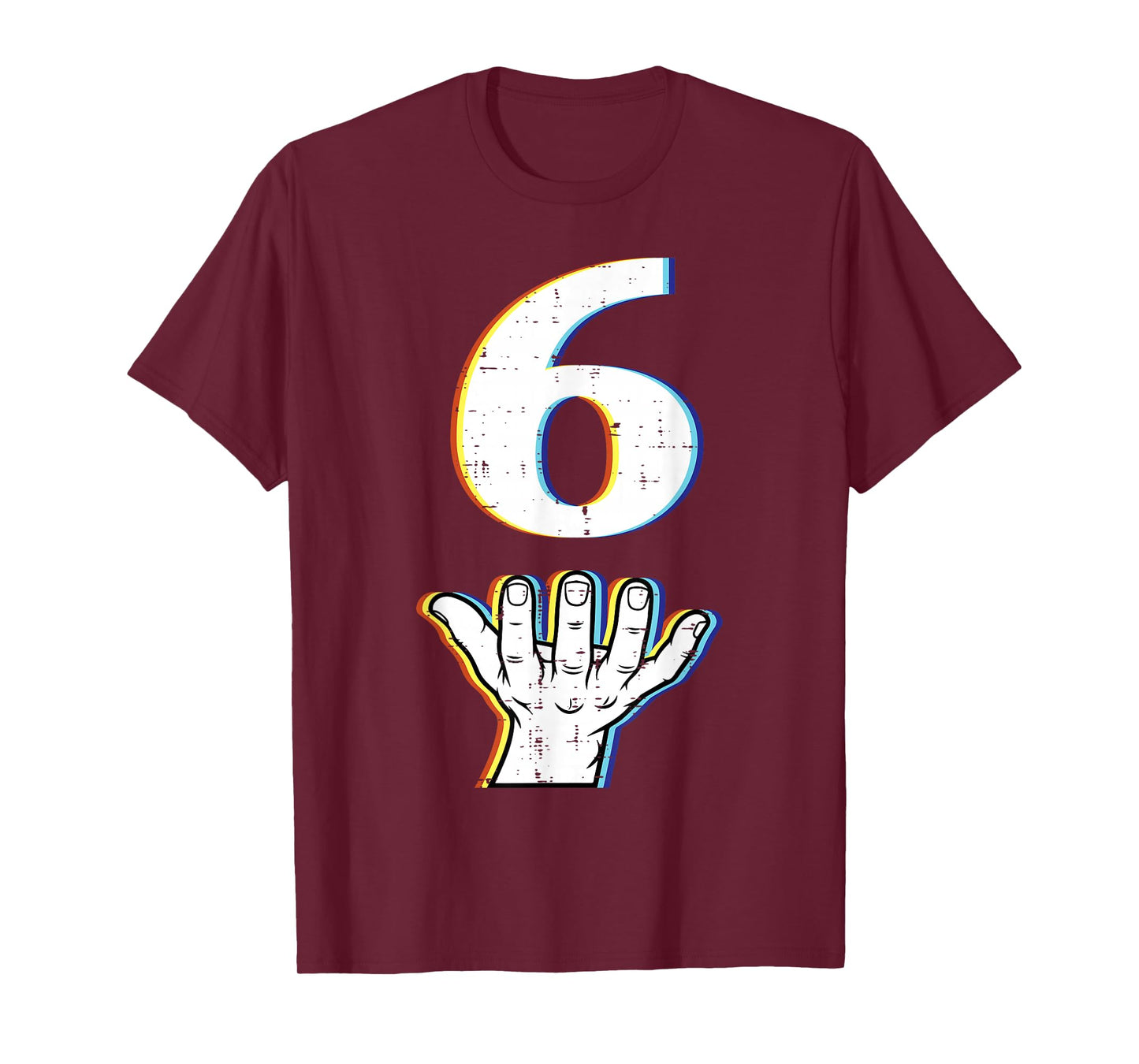 Number 6 Matching 67 Meme Halloween Costume Men Women Kids T-Shirt