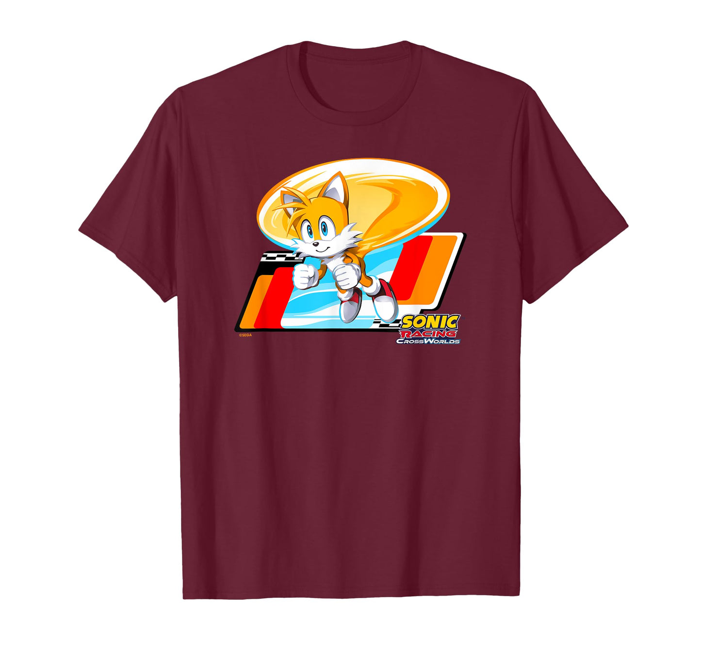Sonic Racing CrossWorlds - Tails Decal T-Shirt