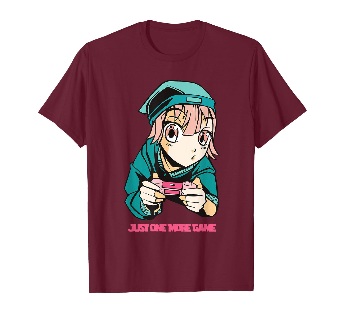 Just one more Game Anime Girls Gamer Lover T-Shirt