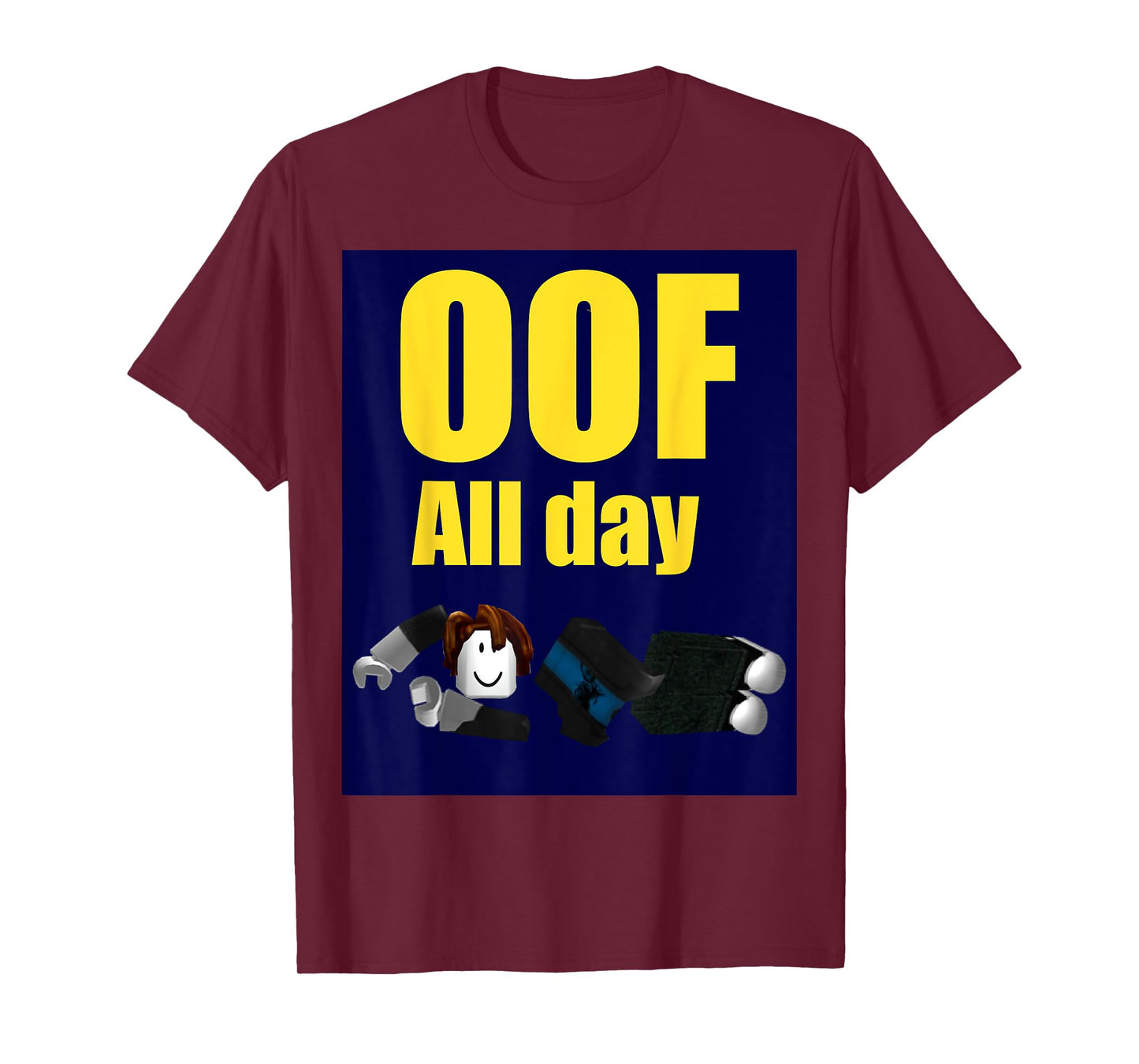 Bacon hair boy Oof all day design for pc vr & video gamers T-Shirt