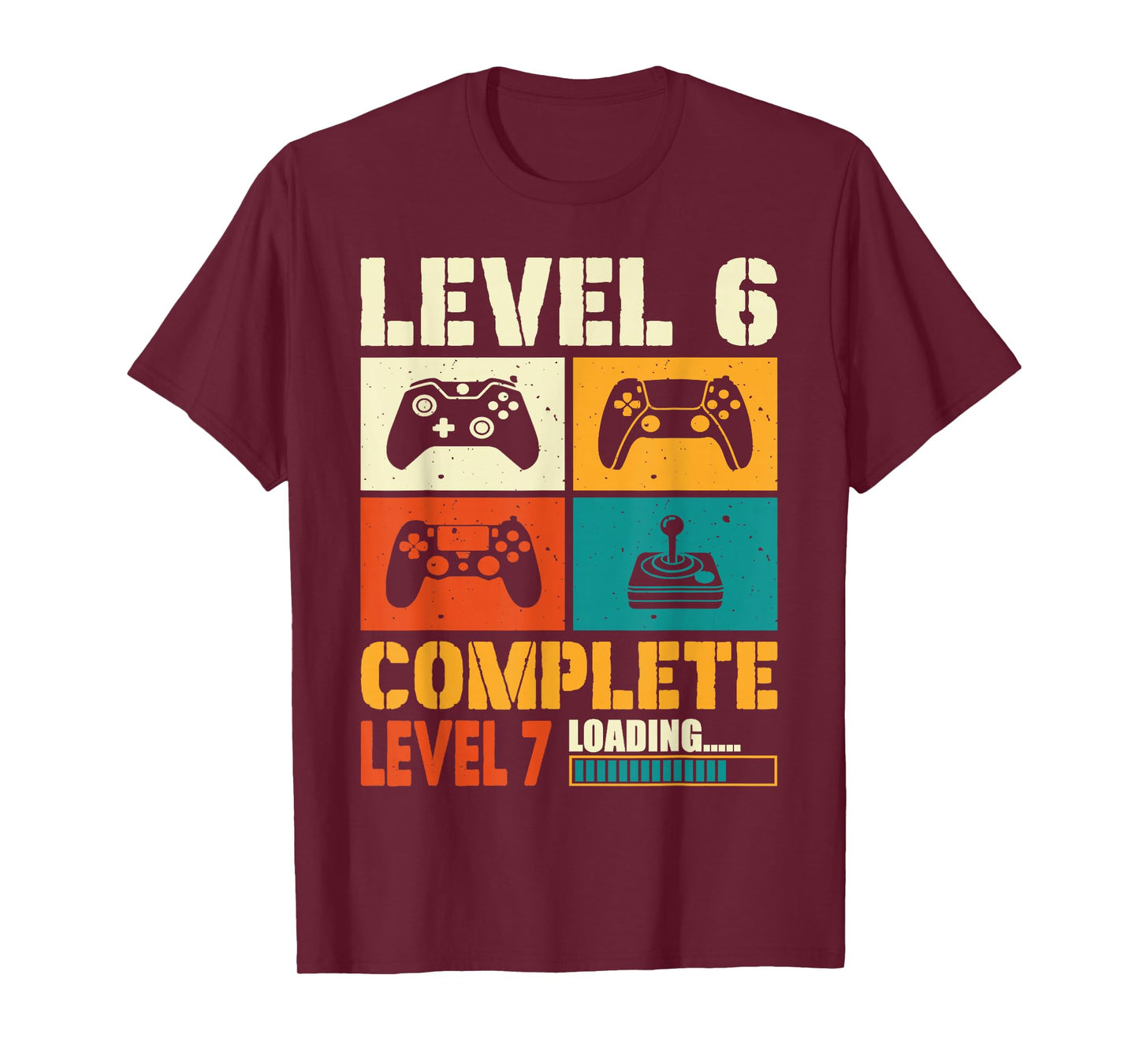 Level 6 Complete Level 7 Loading 6th Wedding Anniversary T-Shirt