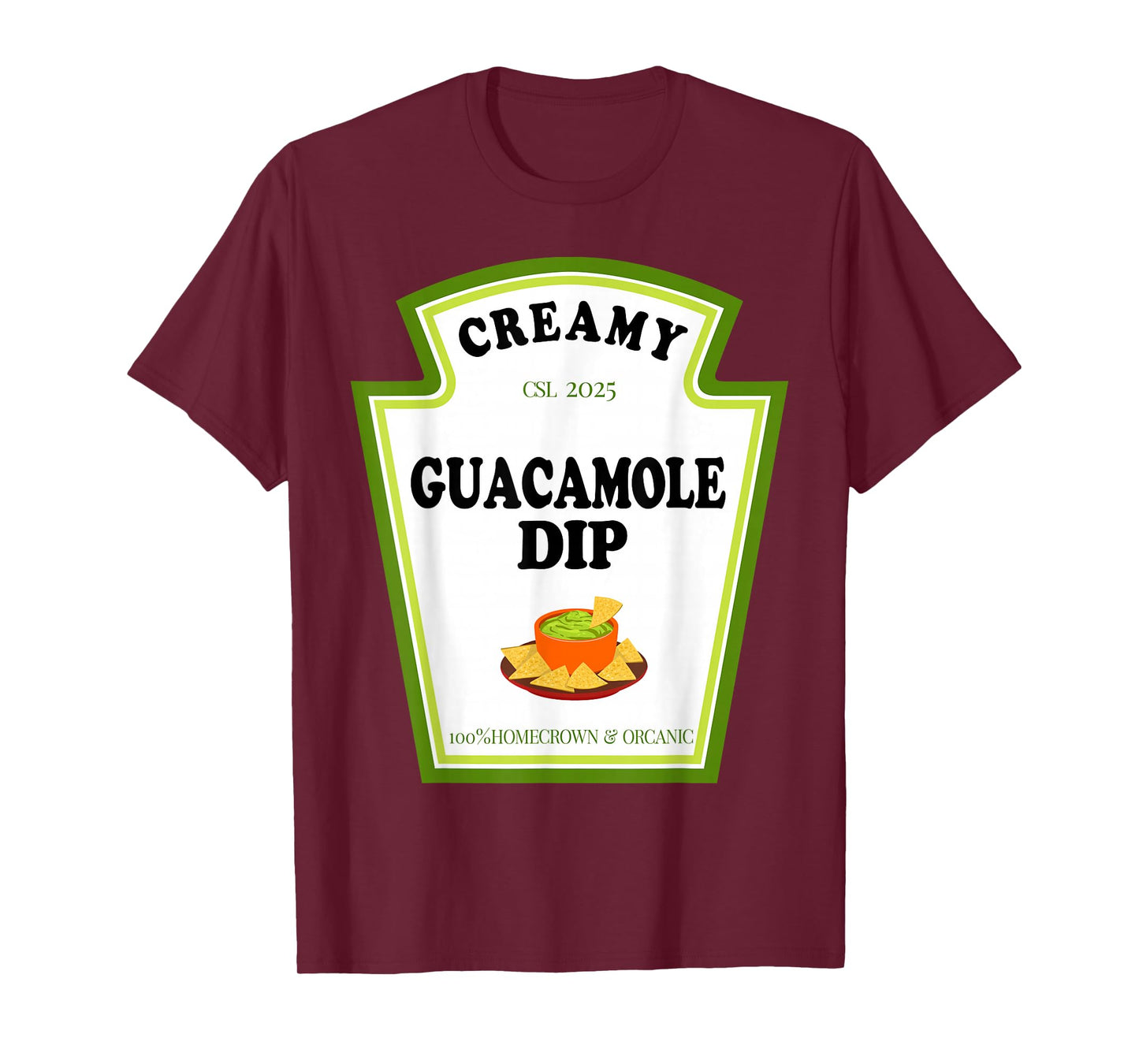 Guacamole Dip Condiment Family Group Matching Halloween T-Shirt