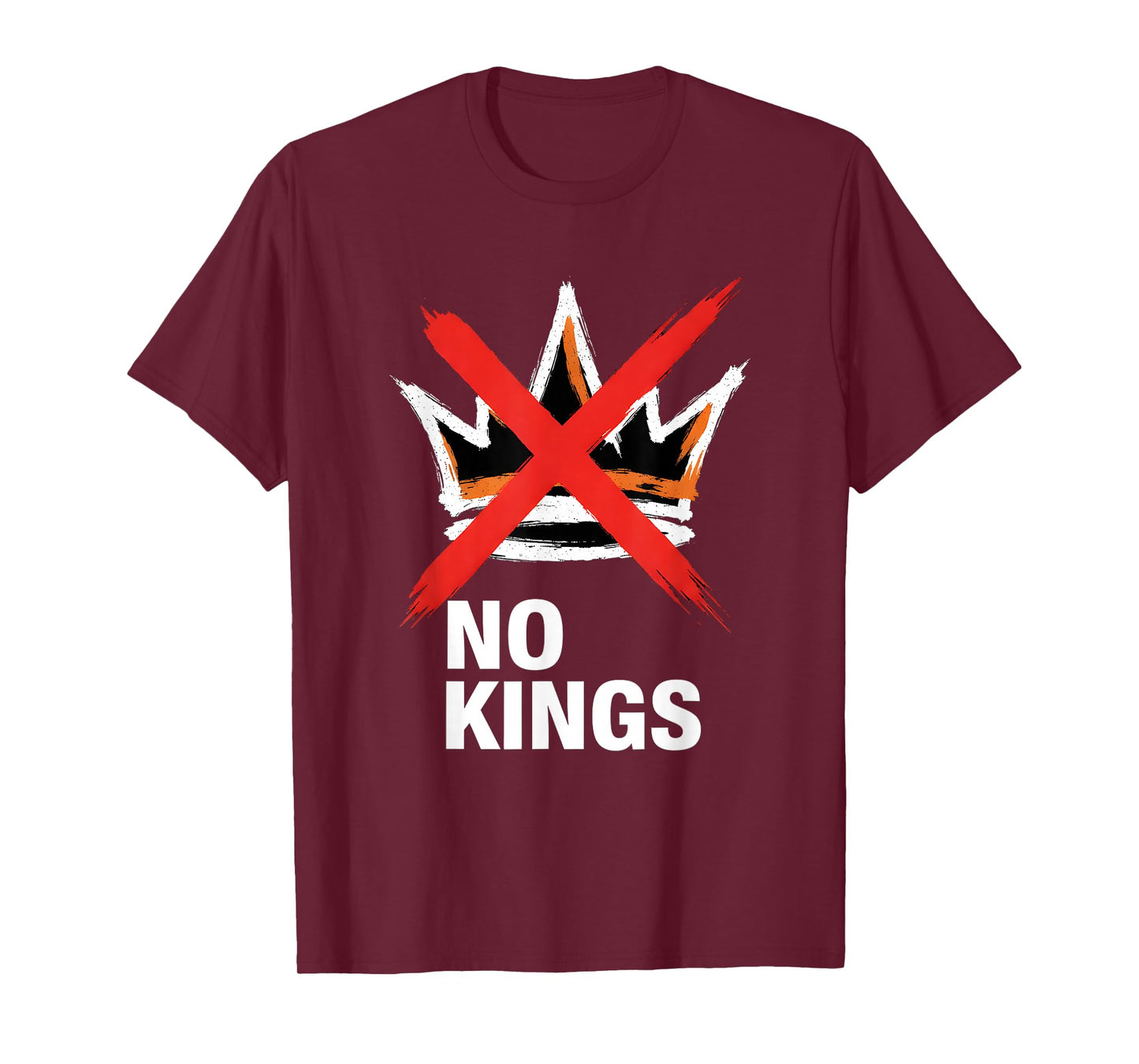 No Kings Protest Democracy No Kings in America Patriotic T-Shirt