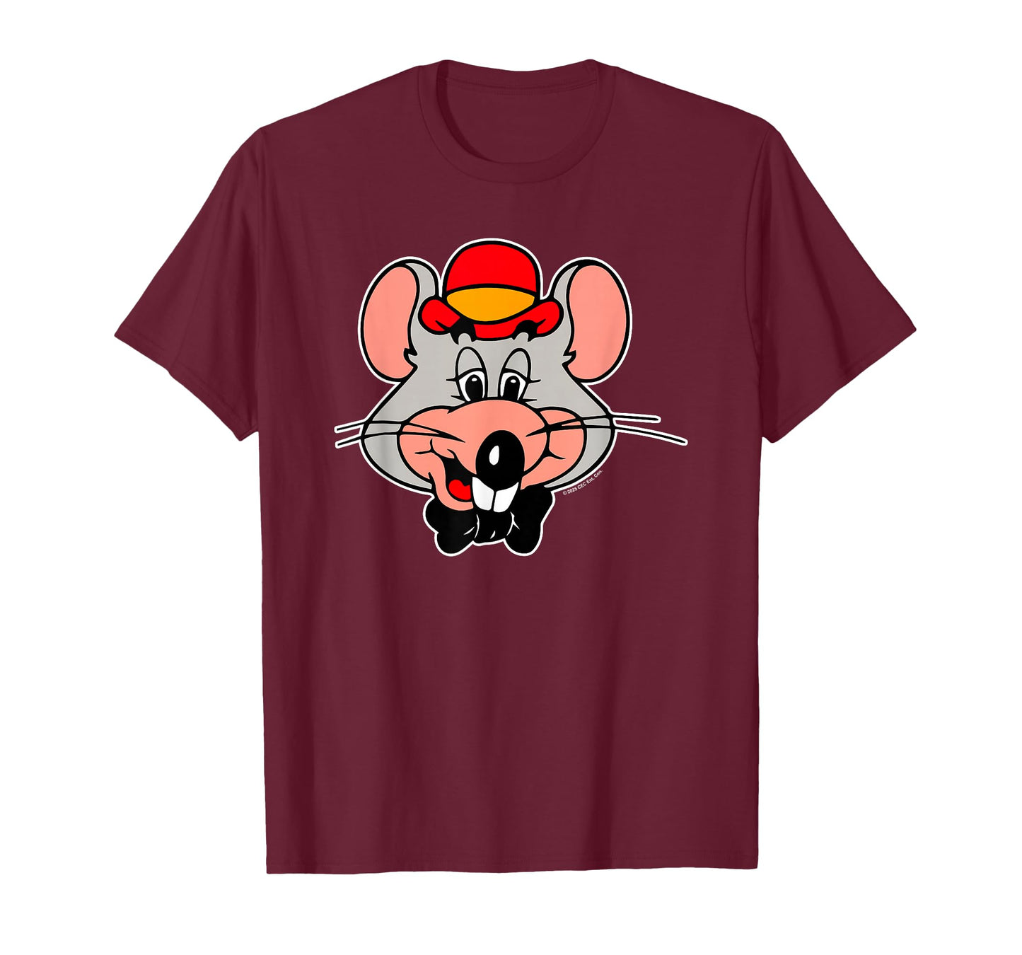 Chuck E. Cheese Big Face Vintage Chest Portrait T-Shirt