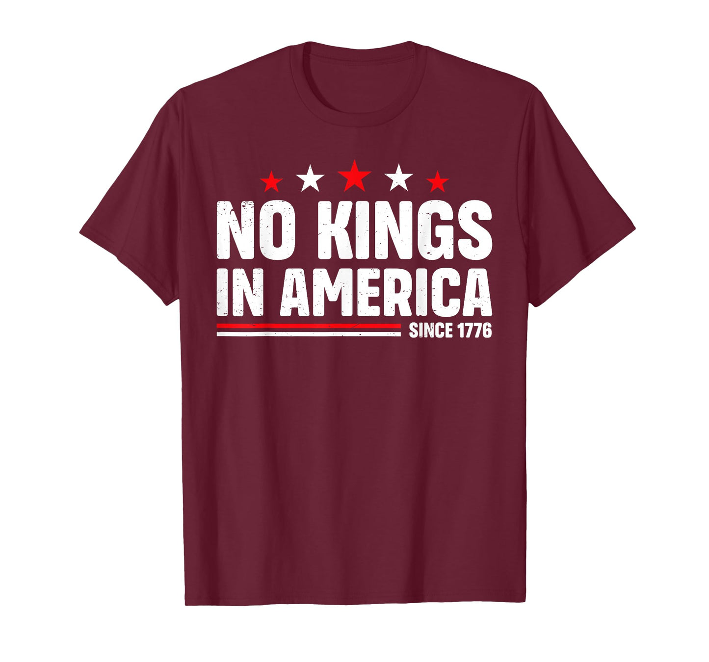 Patriotic Pro-Democracy Protest June 14 No Kings In America T-Shirt