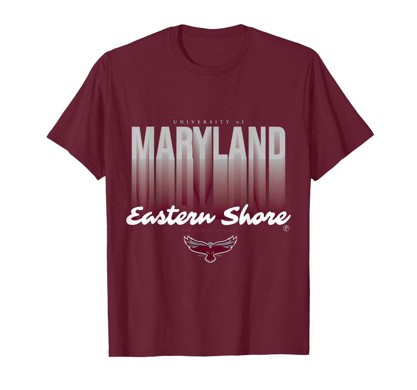 The Yard Essentials - Maryland Eastern Shore - UMES Fade T-Shirt