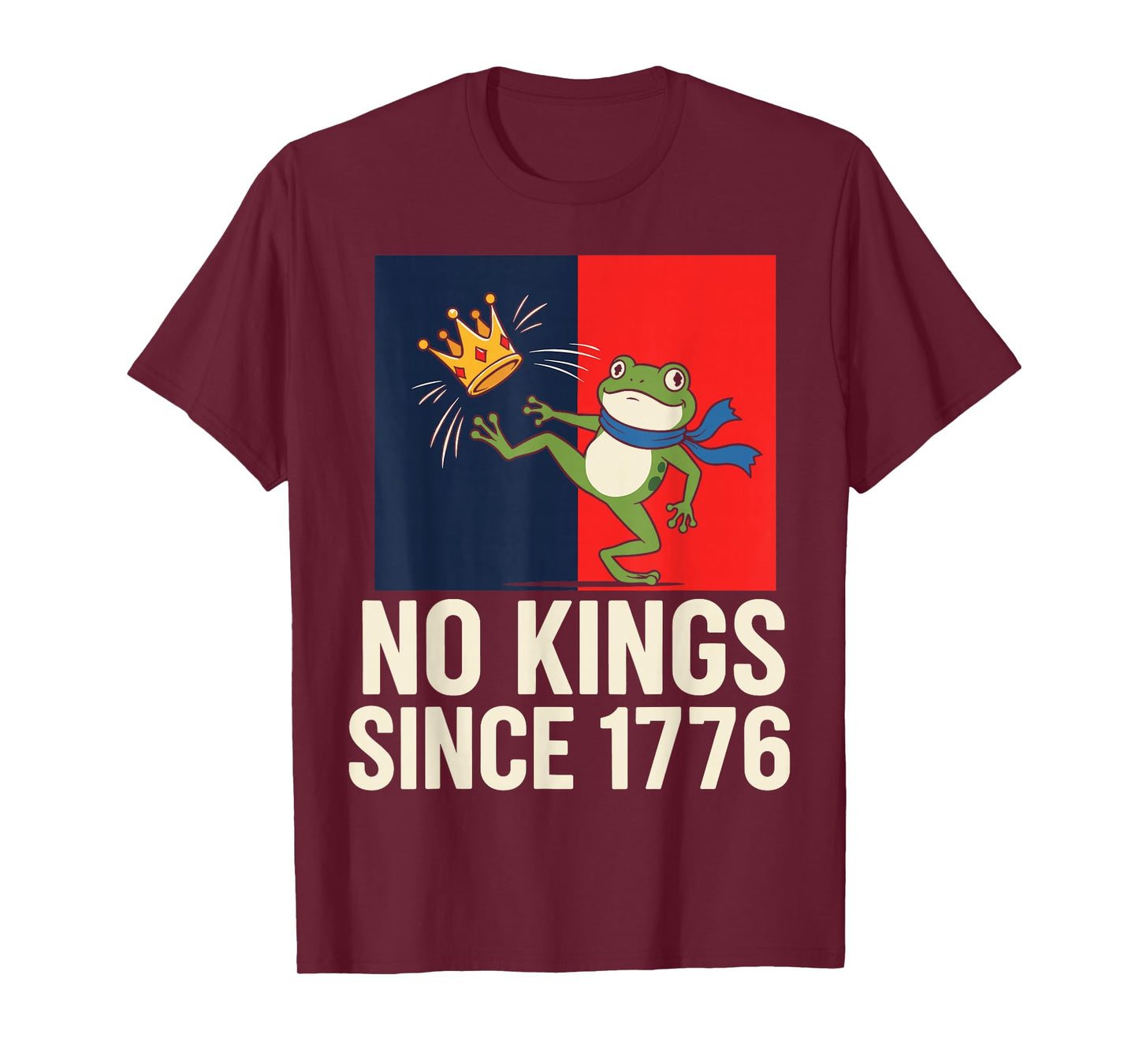 No Kings Portland Frog Shirt for Men Women T-Shirt