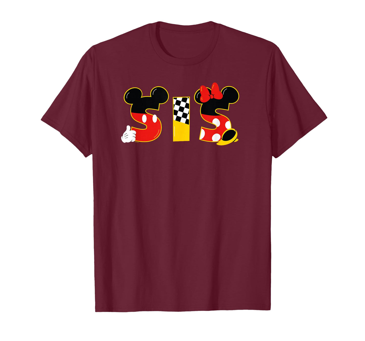 Disney Mickey & Minnie "Sis" Sister Family Trip Vacation T-Shirt