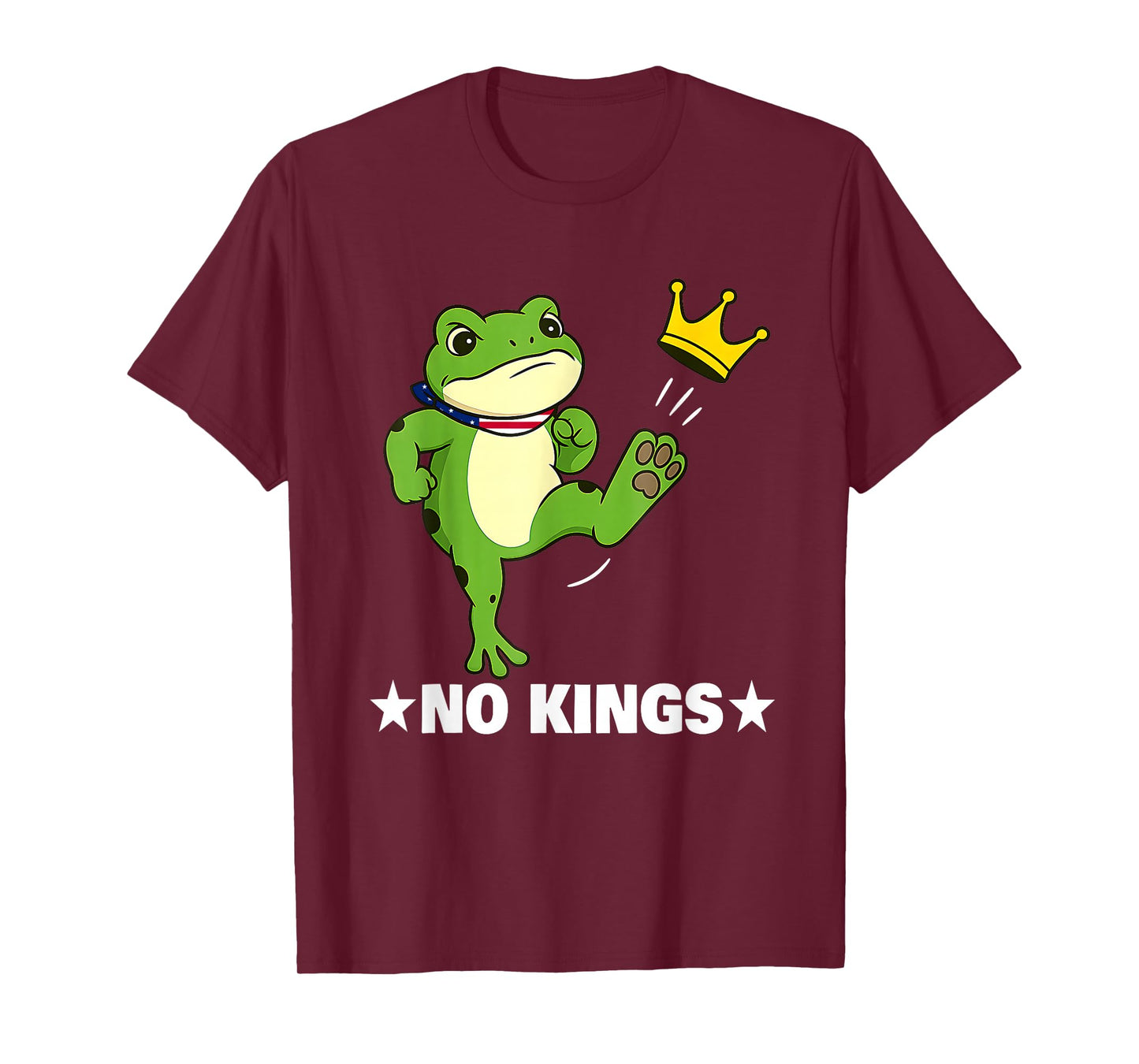 No Kings Shirt Men Women Portland Frog Protest T-Shirt