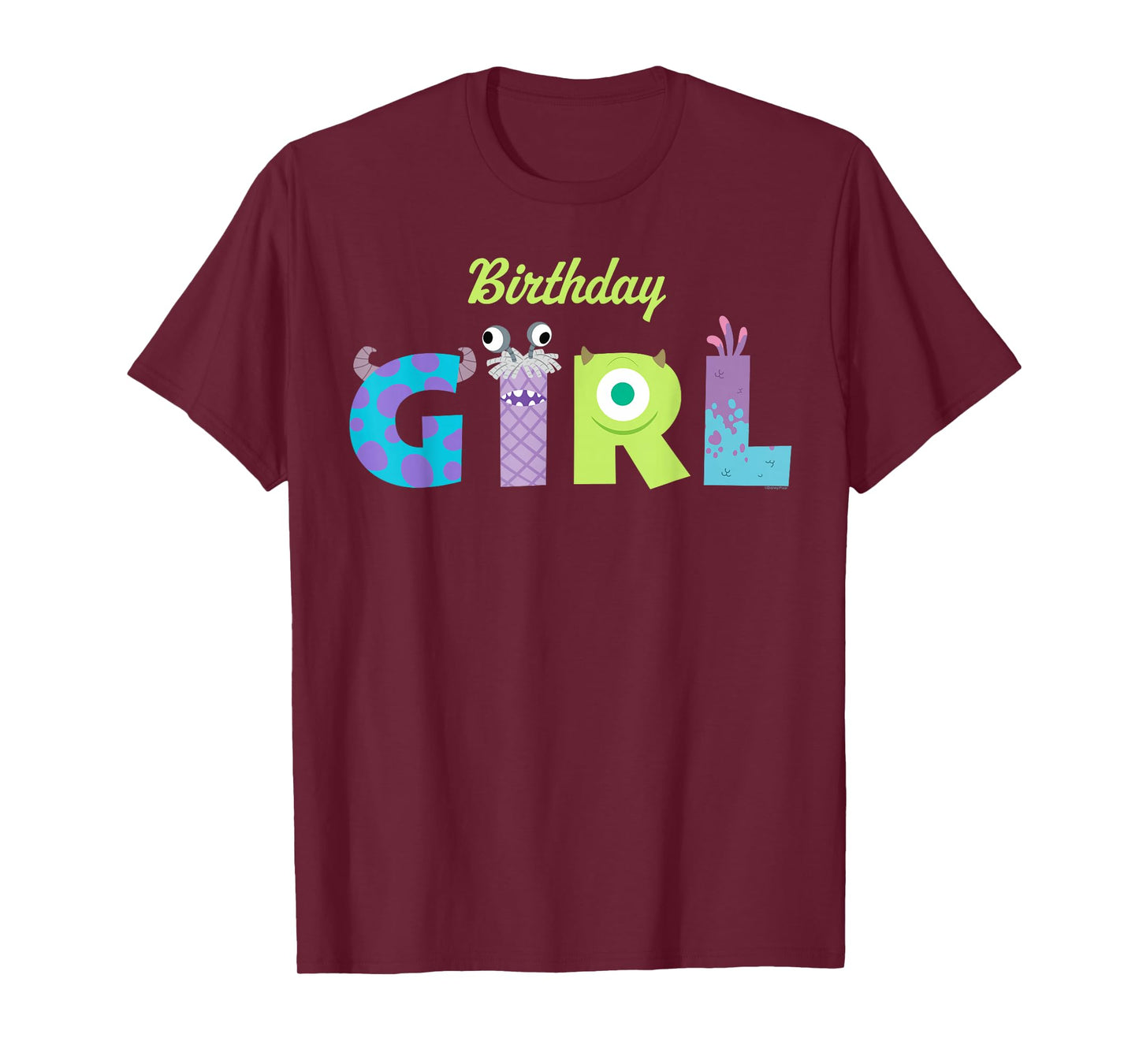 Disney & Pixar's Monsters, Inc. Birthday Girl Party Gift T-Shirt