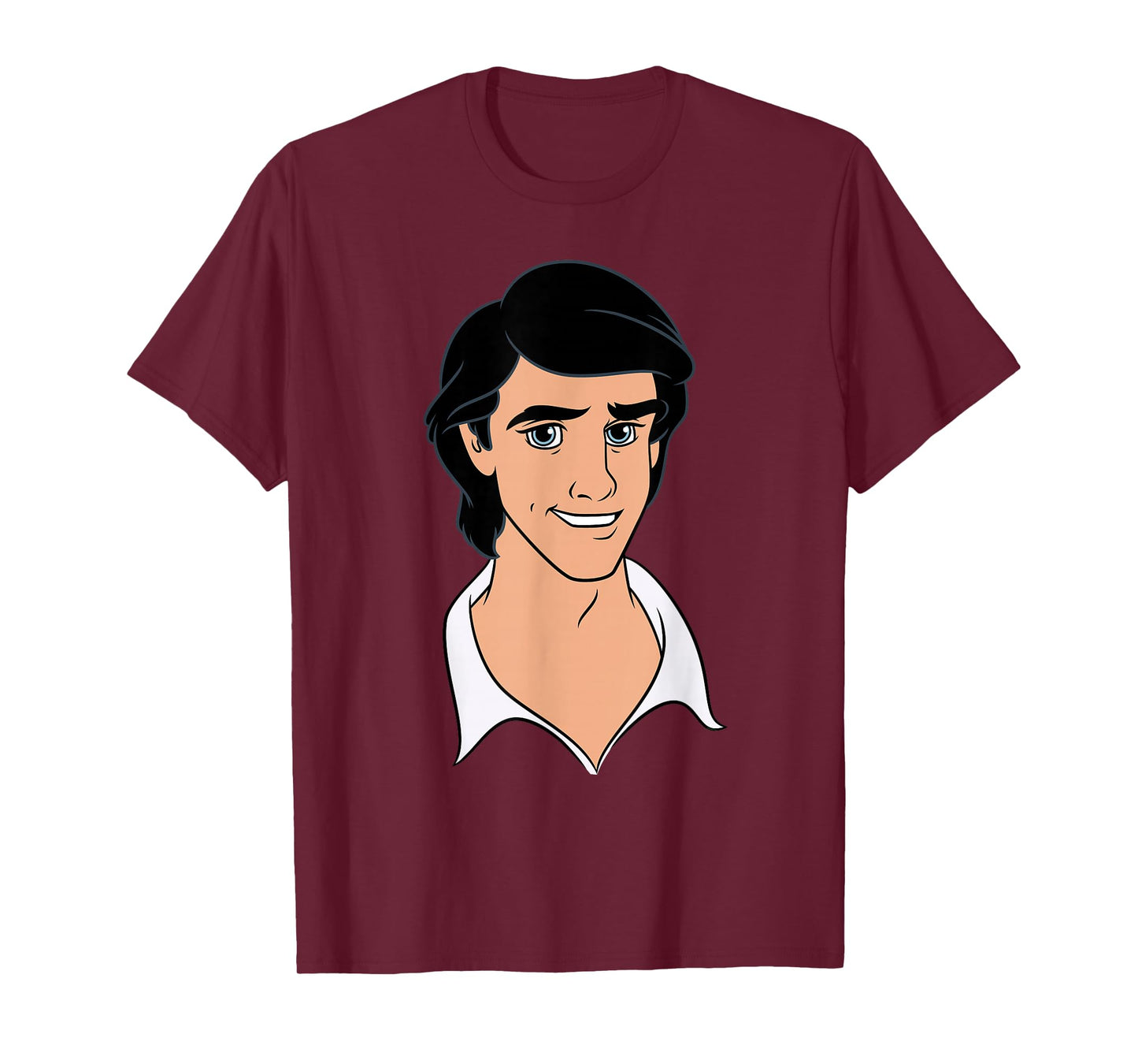Disney The Little Mermaid Prince Eric Big Face Costume T-Shirt