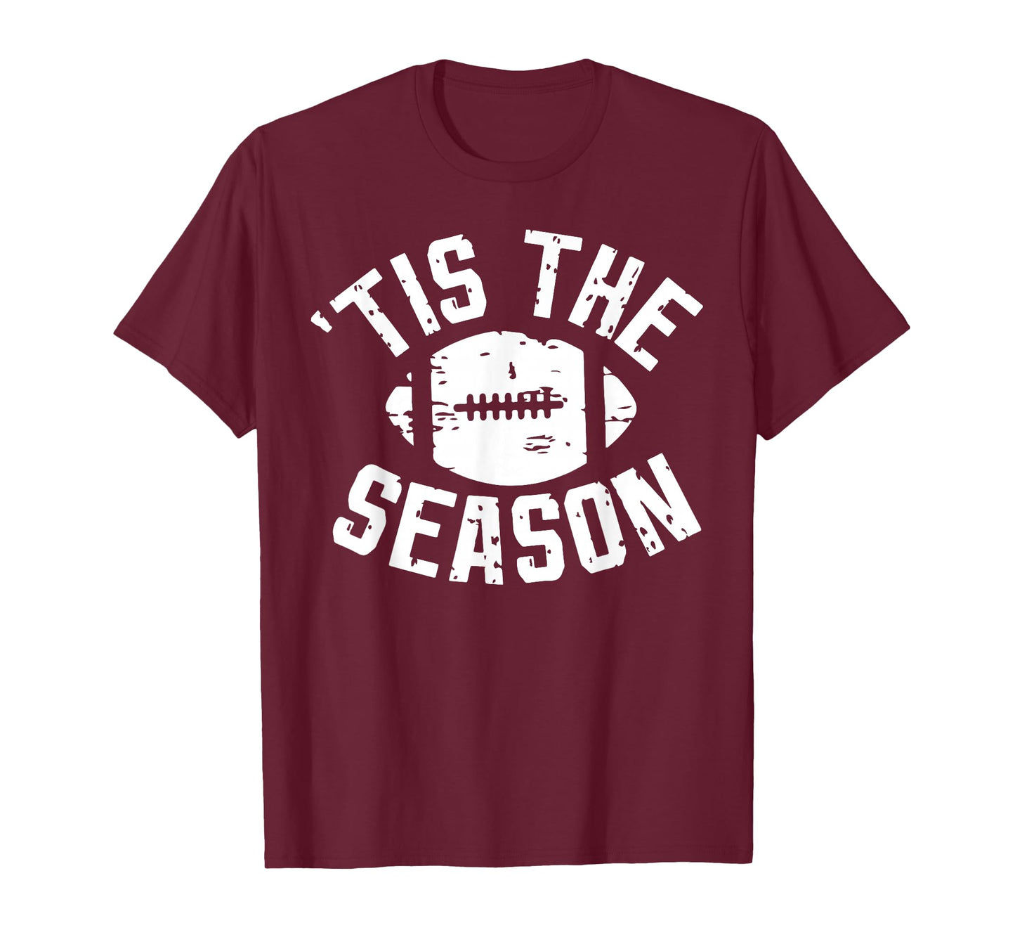 Tis The Season Touchdown American Football Game Day Vintage T-Shirt