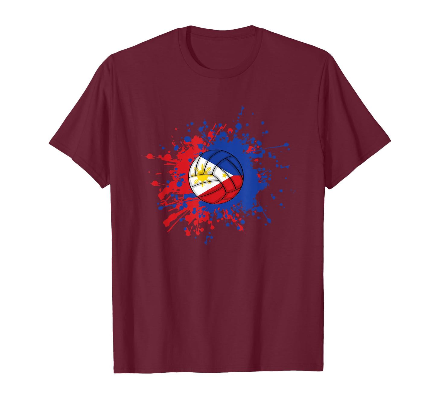 Philippine Volleyball With The Flag Of Philippines T-Shirt