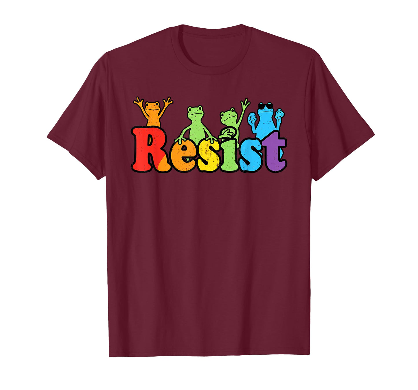 Resist Frog Portland Frog Protest for Men, Women Shirt T-Shirt