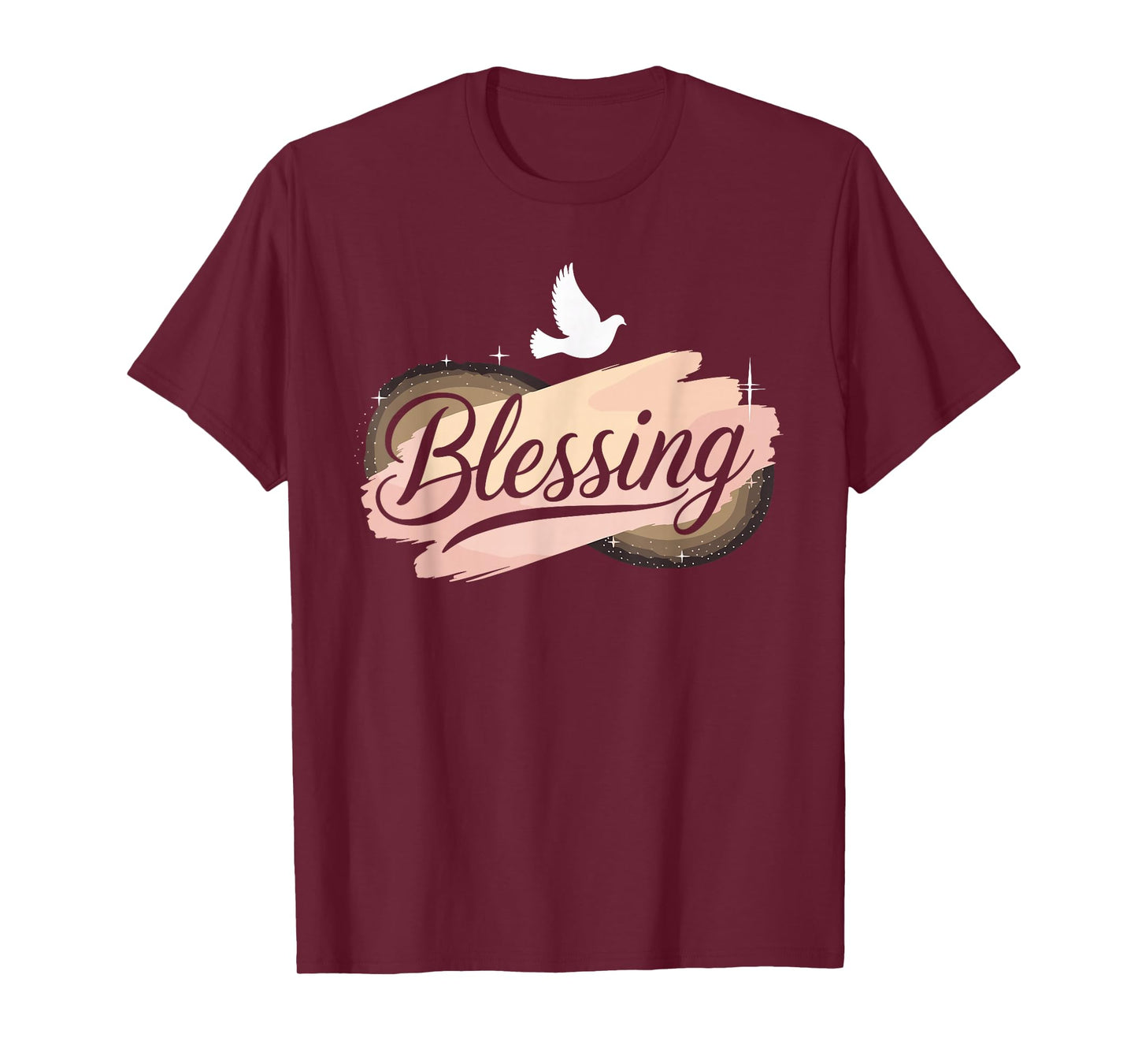 Shirt That Says BLESSING T-Shirt Simple Thanksgiving T-Shirt