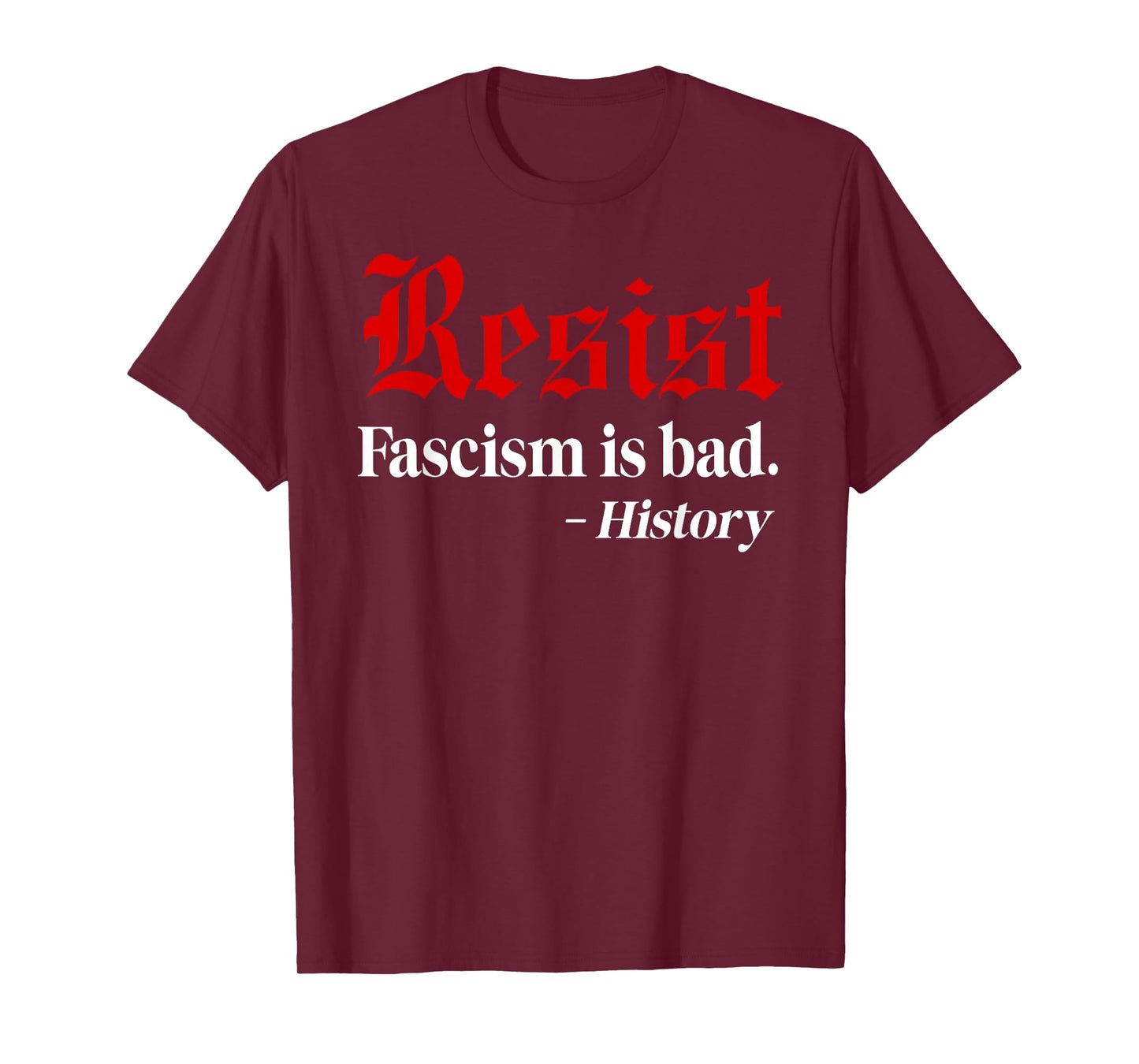 Resist Fascism is Bad No Kings America Protest Anti Fascism T-Shirt