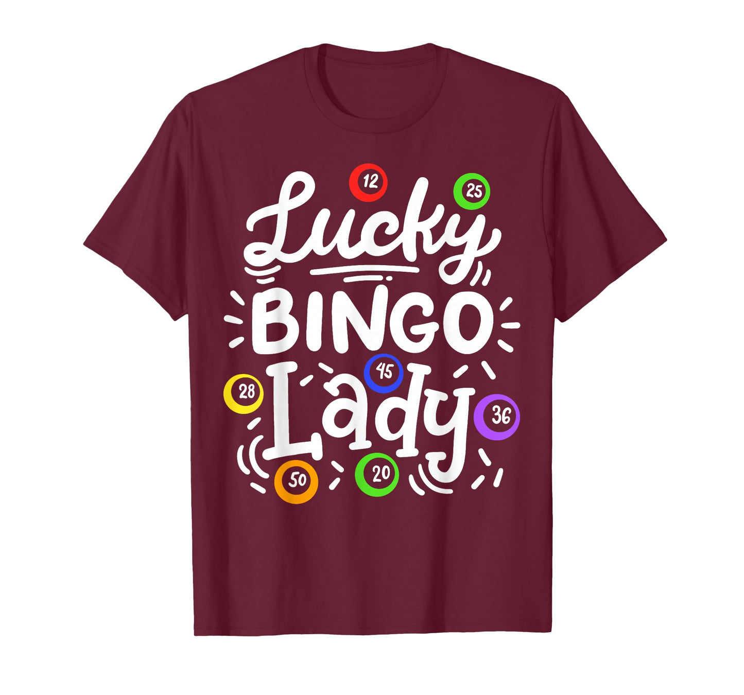 Bingo Lucky Bingo Lady T-Shirt