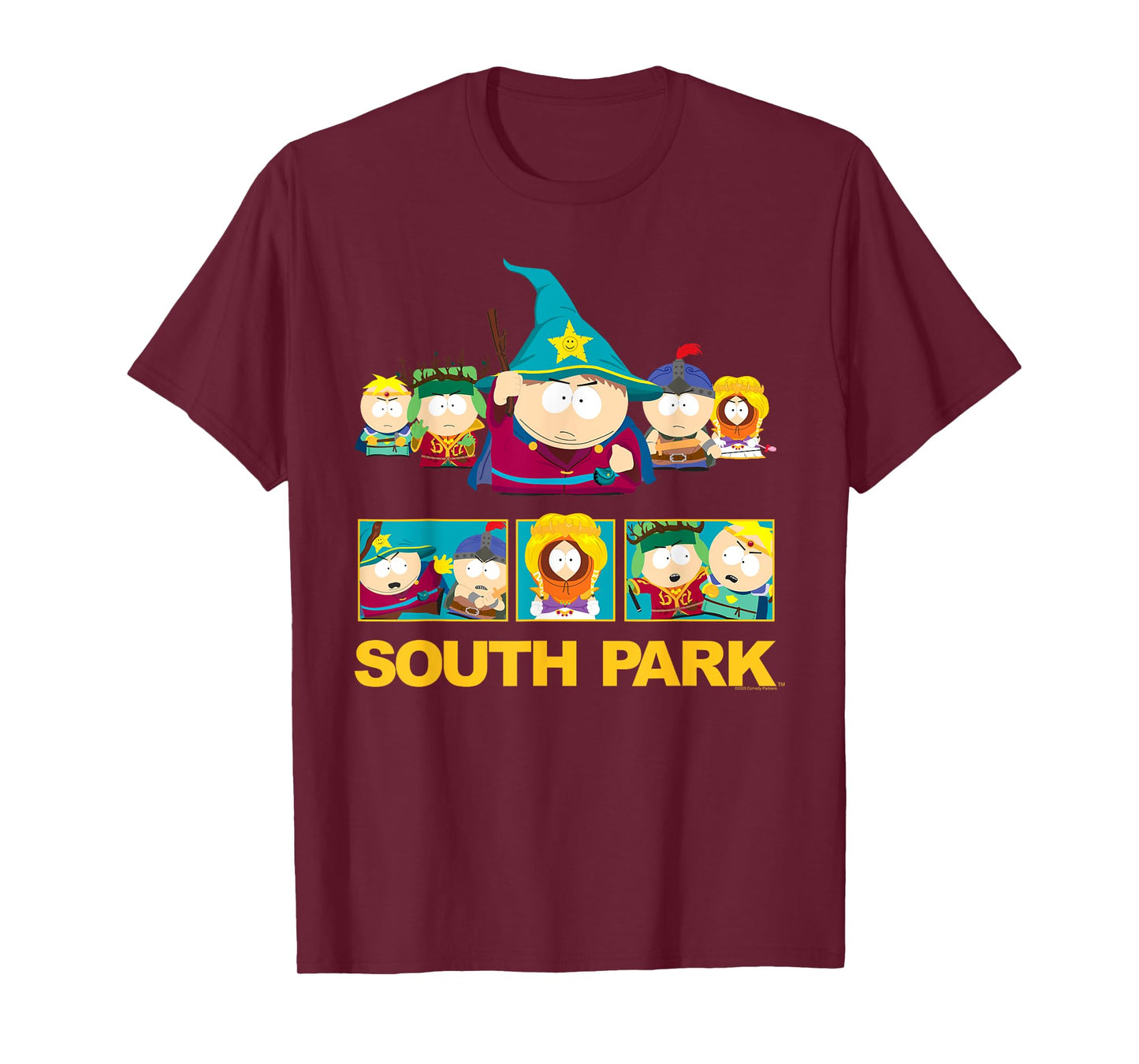 South Park Stick of Truth Characters Funny Cartoon T-Shirt