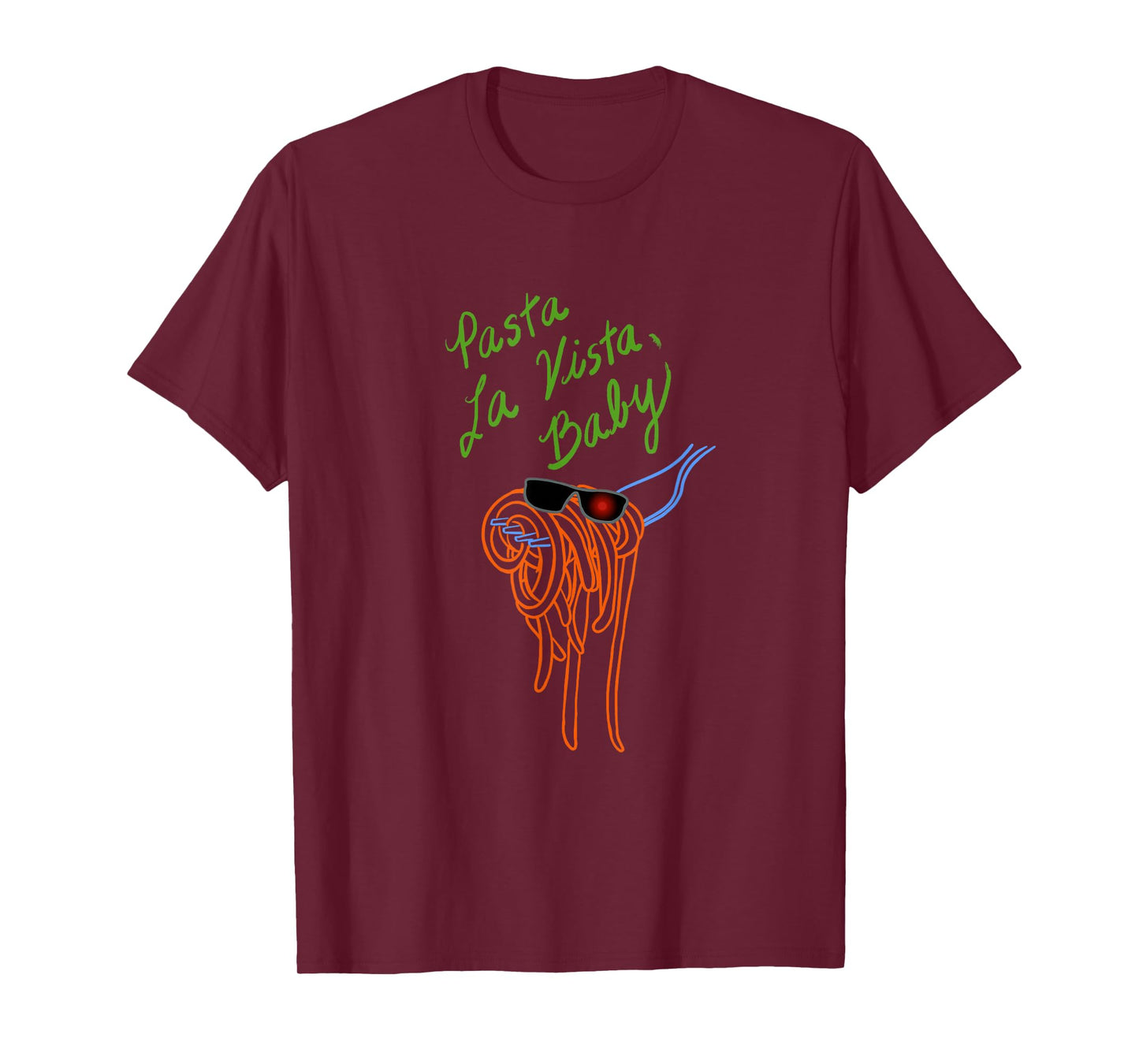 Funny Pasta La Vista Baby T-Shirt