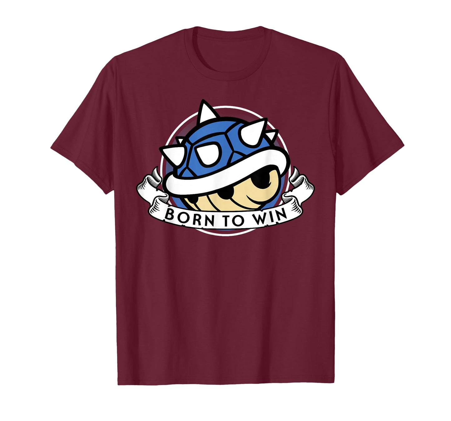 Mario Kart Blue Shell Born To Win T-Shirt