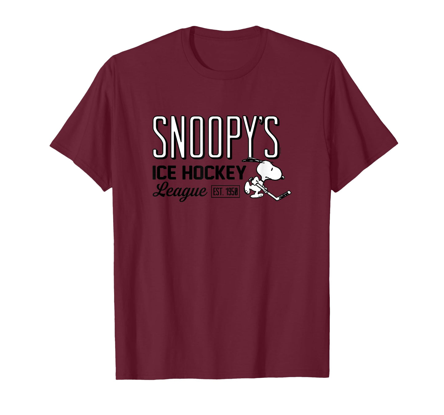Peanuts - Snoopy's Ice Hockey League T-Shirt