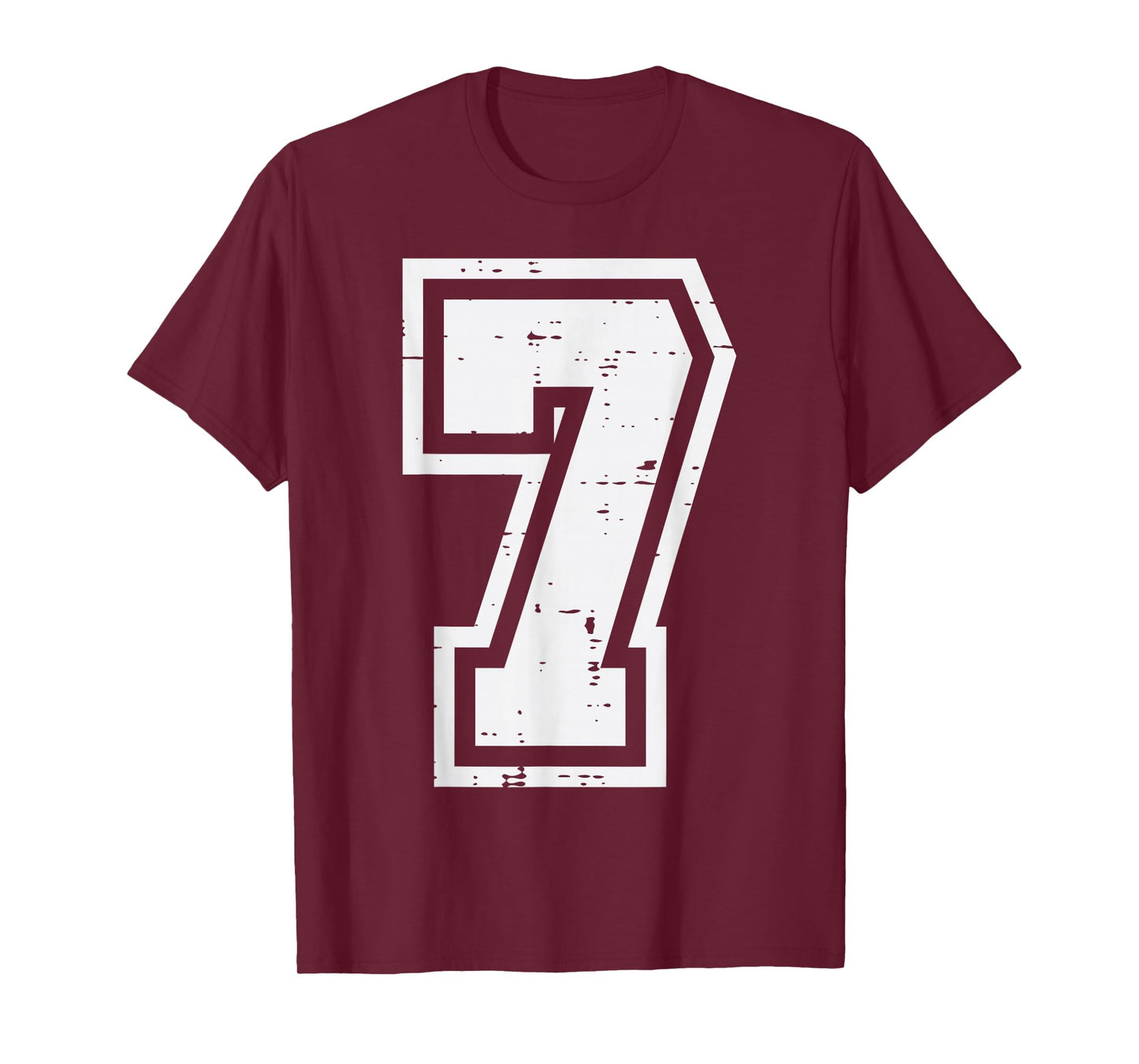 Number 7 Costume Halloween 67 Meme Men Women Kids Youth Teen T-Shirt