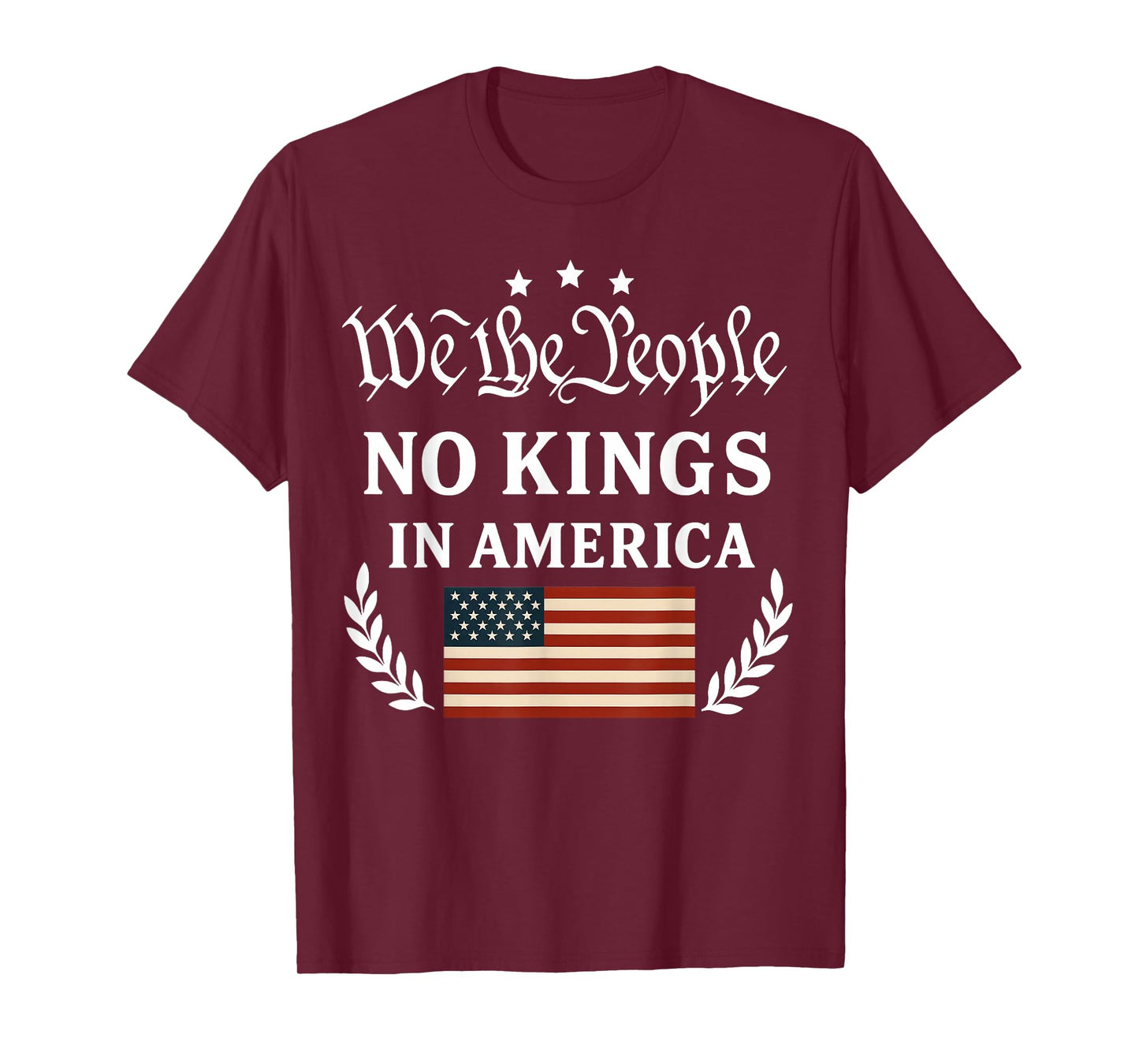 No Kings in America We The People, Political T-Shirt