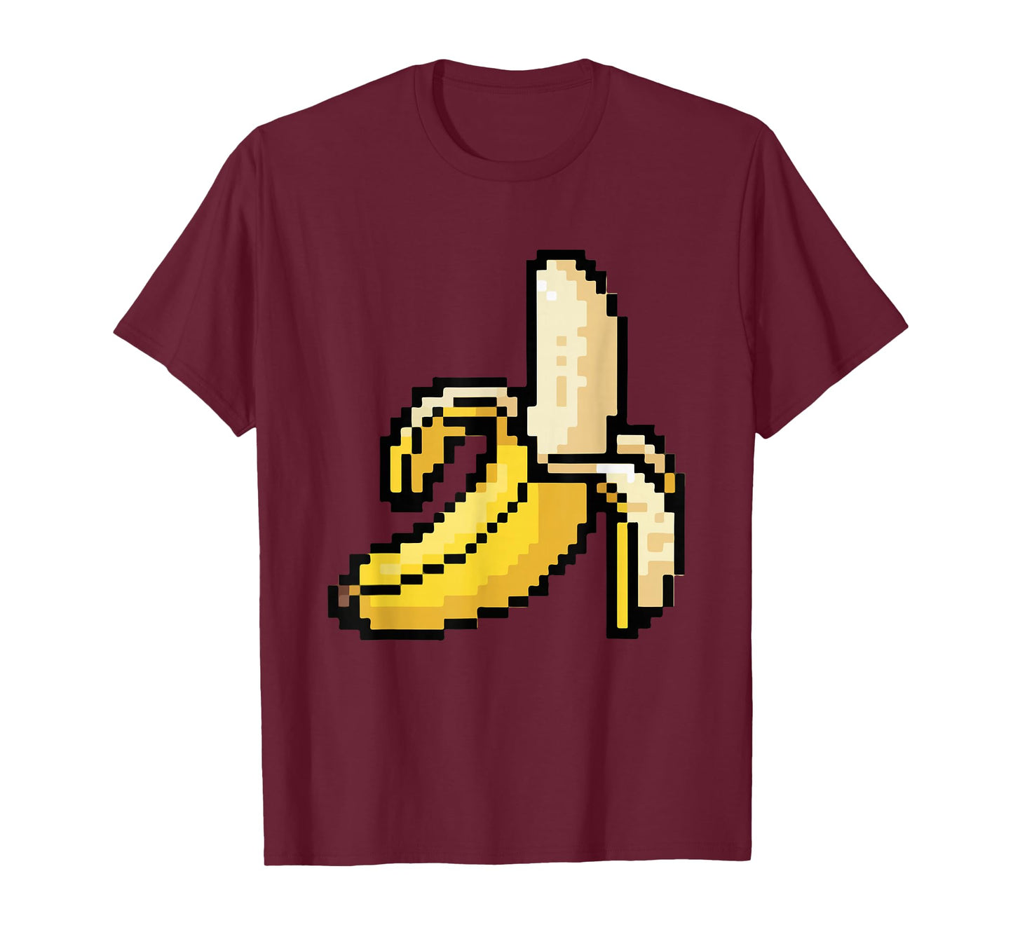 Pixel Banana 80s Video Game Halloween Costume Easy Group T-Shirt
