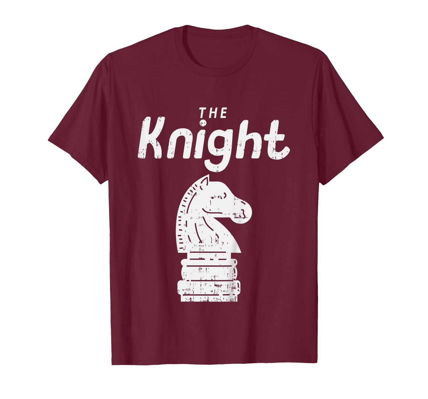 Kids Chess Piece The Knight Shirt Halloween Matching Costume T-Shirt