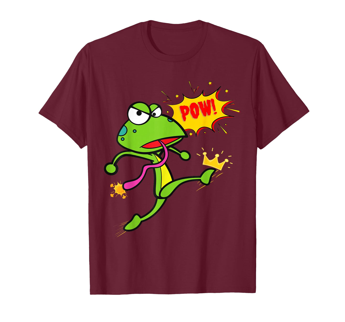 Frog No King Protest America Frog King Crown T-Shirt