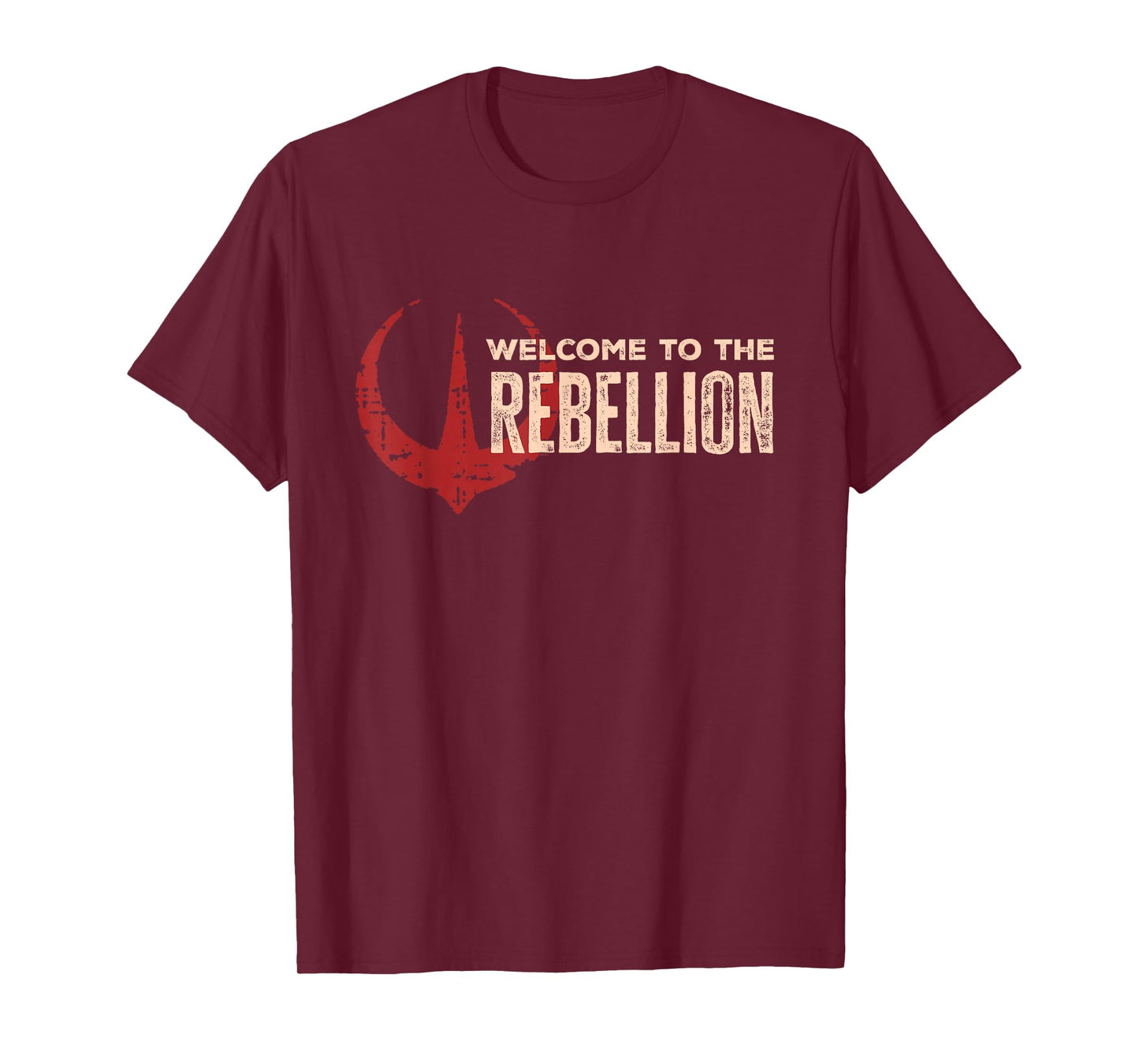 Star Wars Andor "Welcome to the Rebellion" Quote Rebel Logo T-Shirt