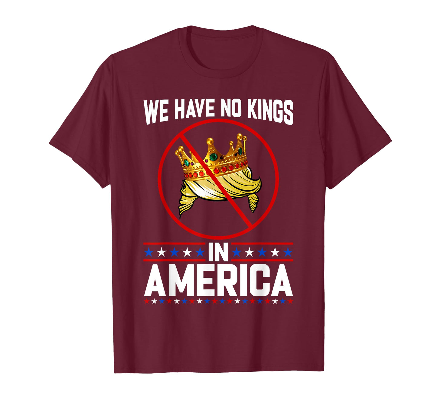No Kings In America Save Democracy I Dissent Anti Trump T-Shirt