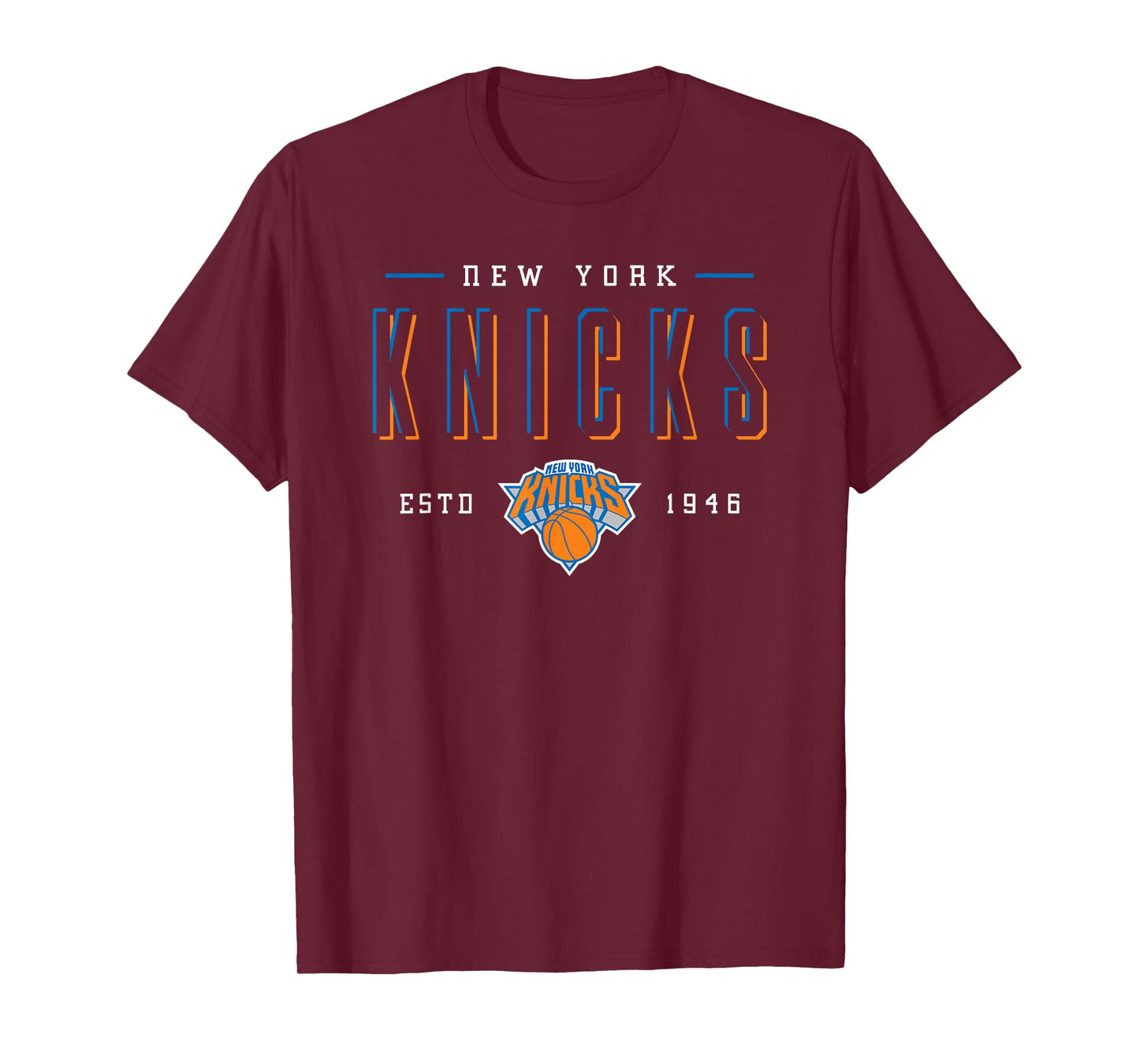 NBA Official New York Knicks Negative Space T-Shirt