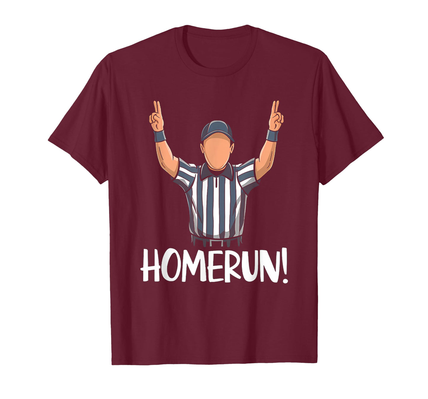 Homerun Referee American Football Sports Men Women Boys Kids T-Shirt