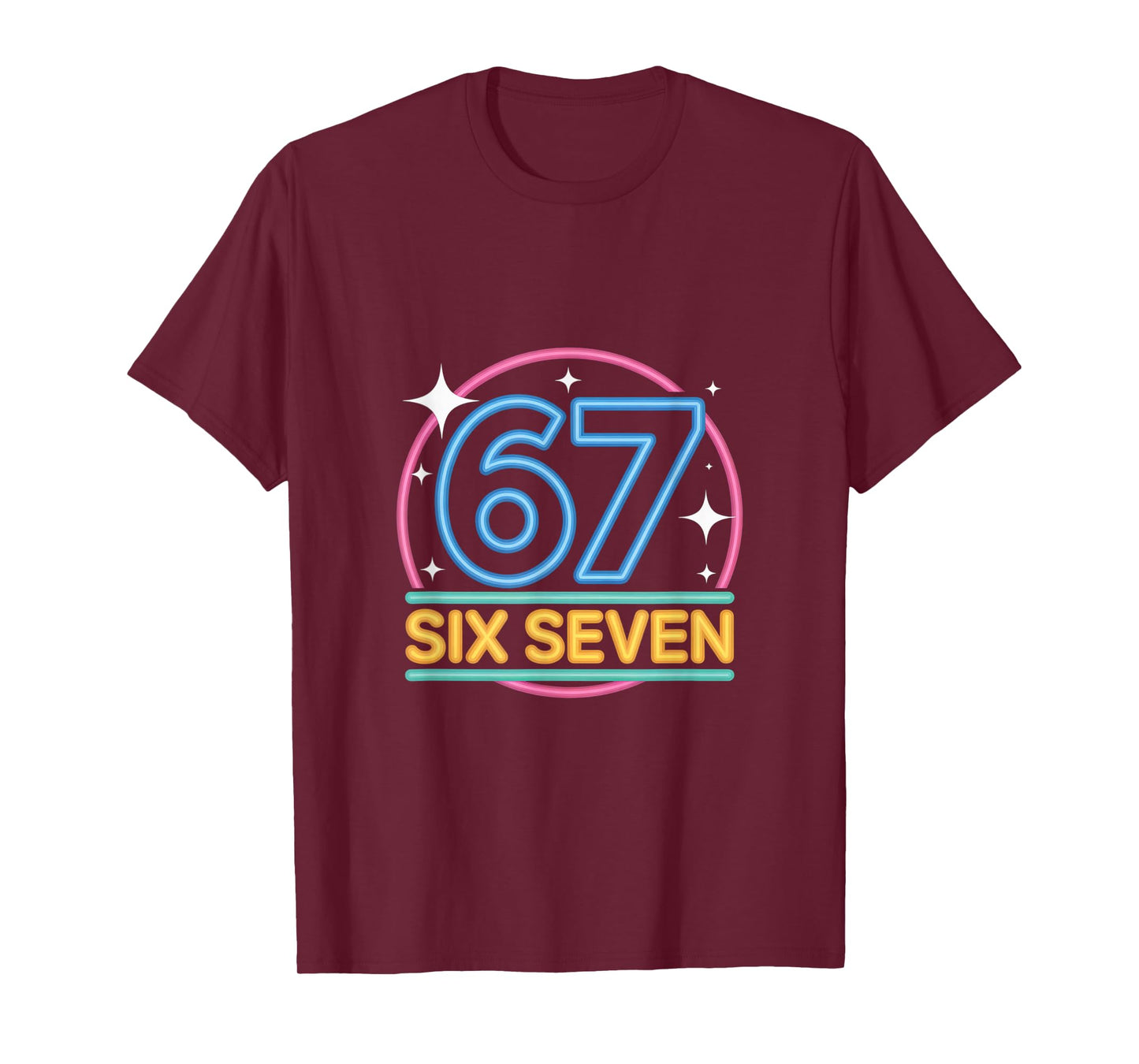 Fun 6 7 Six Seven Meme T-Shirt