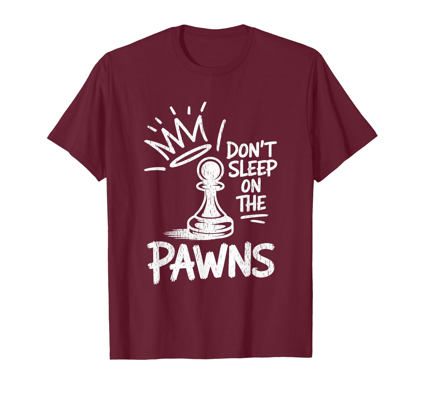 Funny Chess Pawn Piece For Players, Gamers, Board Game Fans T-Shirt