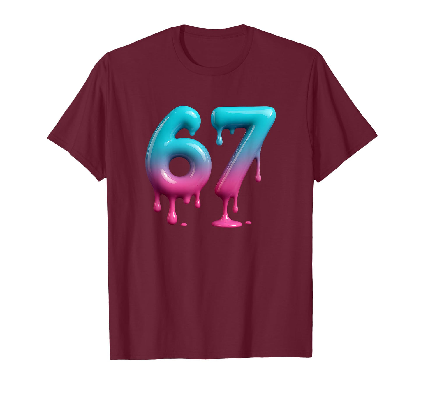 Six Seven 67 Meme for Gen Alpha Kids and Adults 6 7 T-Shirt
