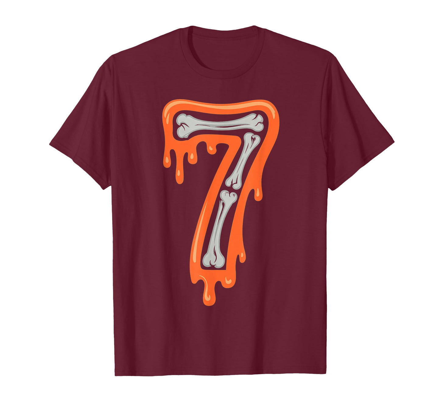 Six Seven Meme 6 7 Skeleton Halloween Costume Couple T-Shirt