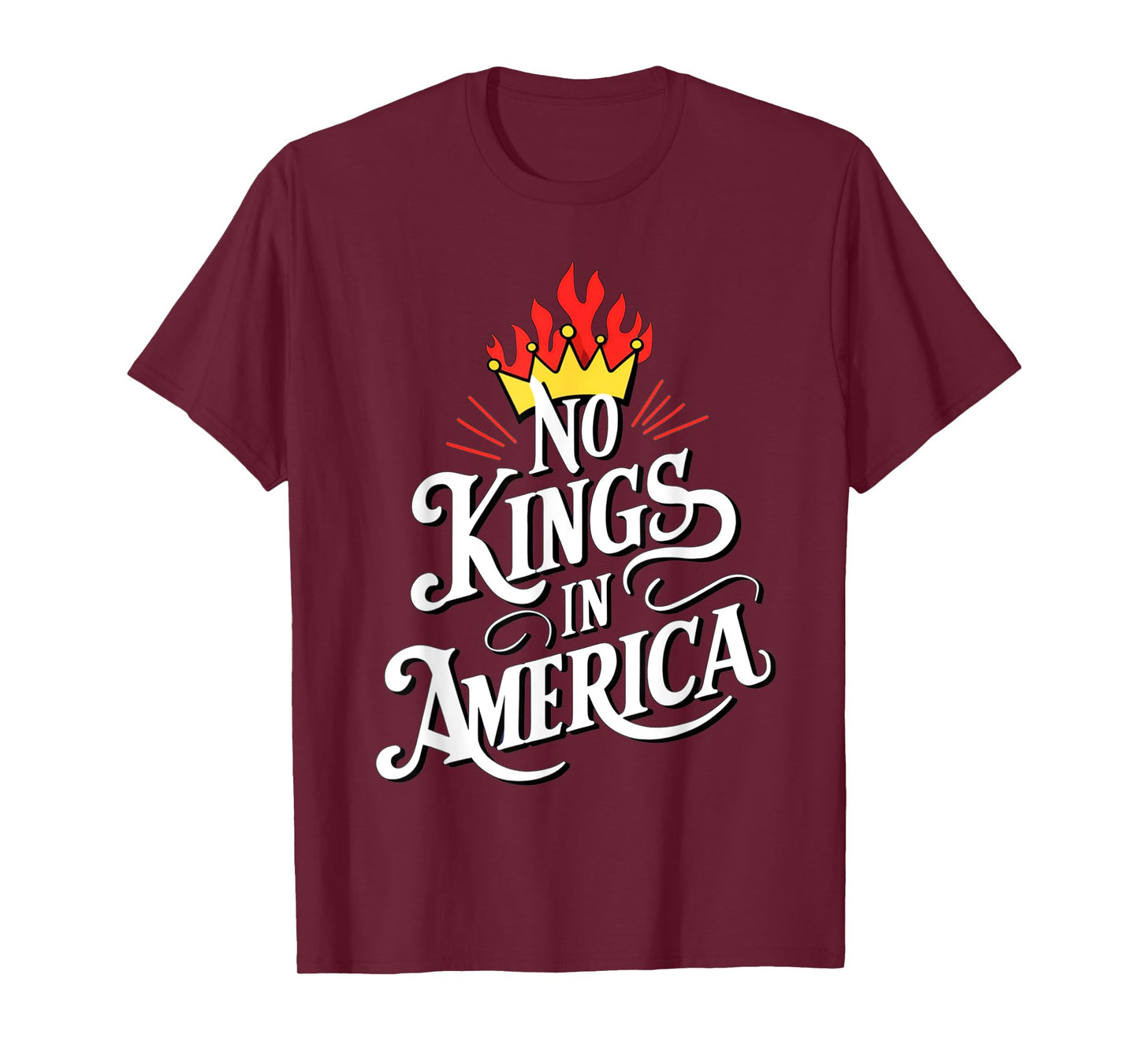 No Kings In America Democracy Court Ruling Saying T-Shirt