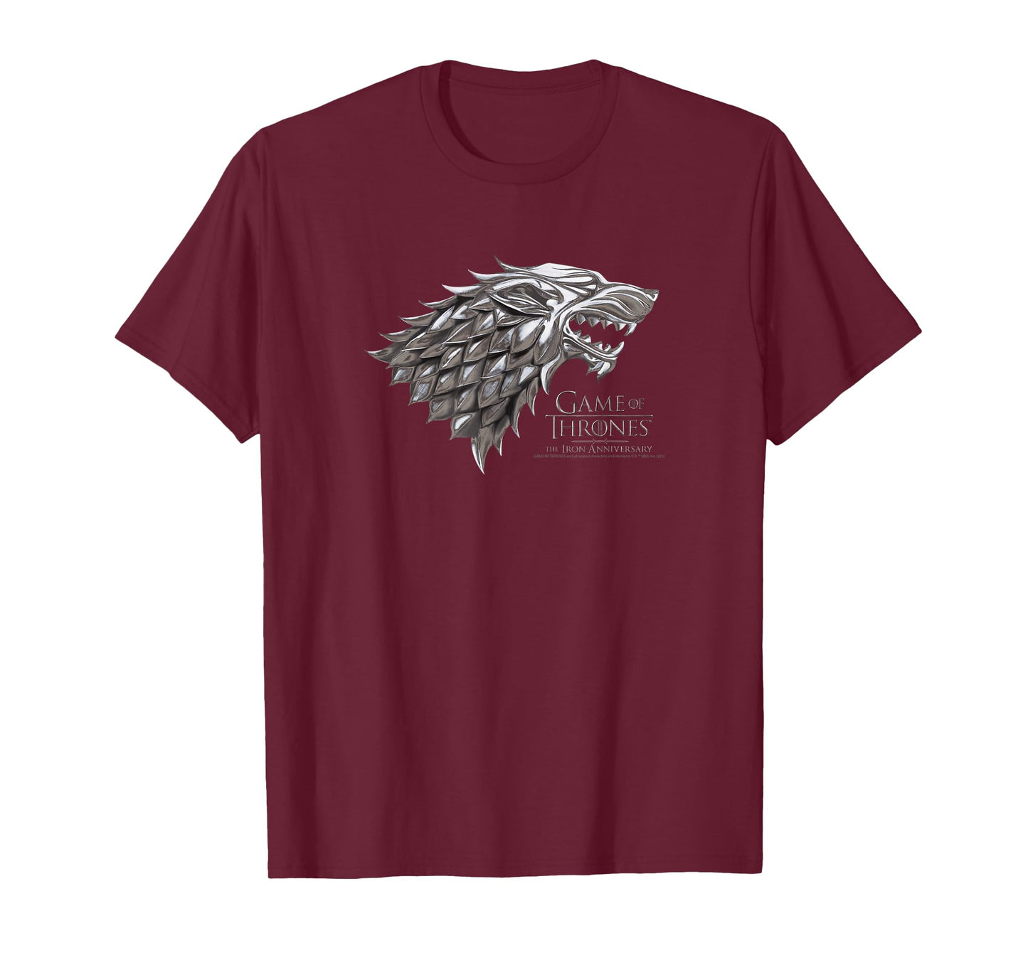 Game Of Thrones Iron Wolf Logo T-Shirt