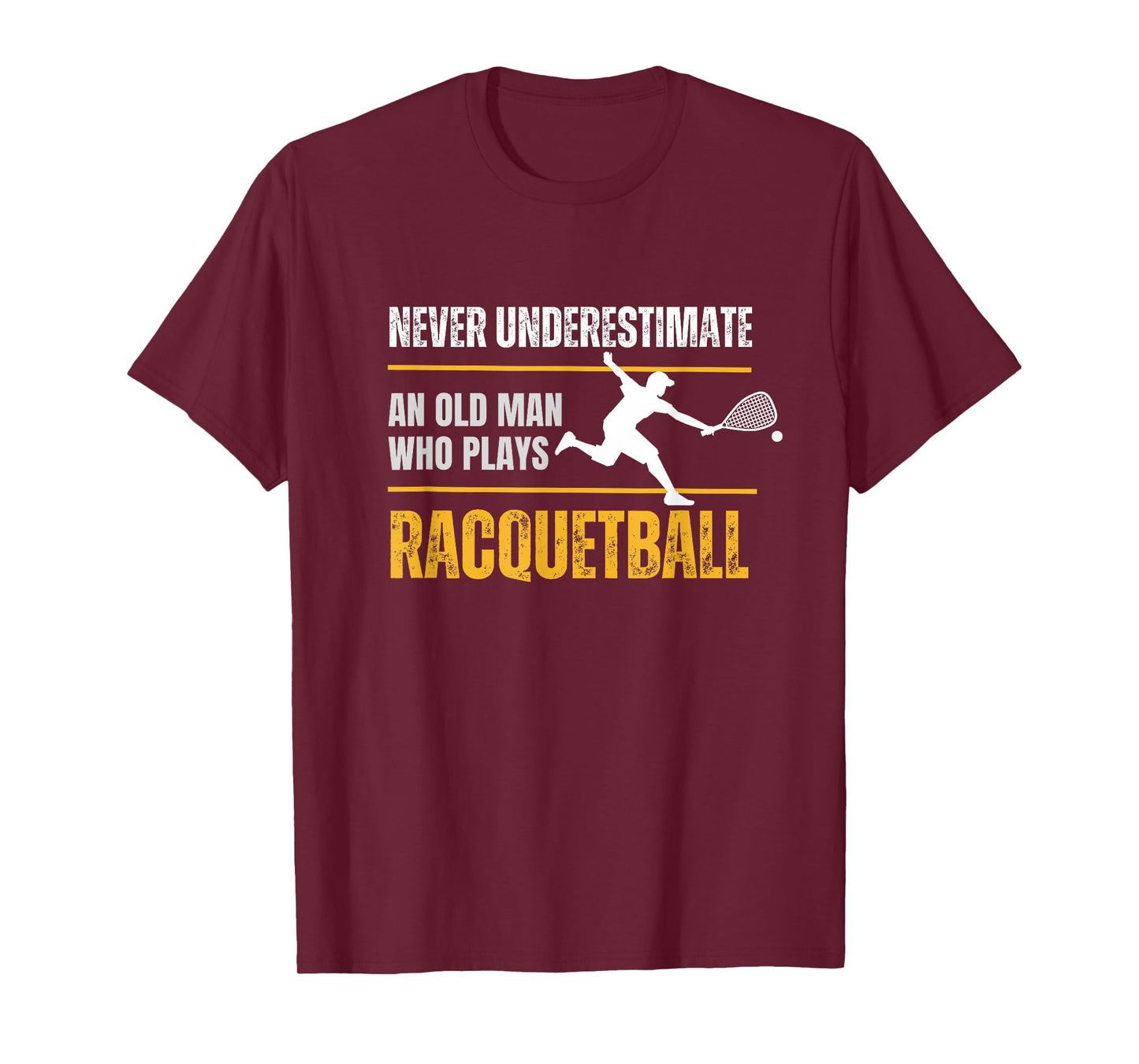 Funny Racquetball Shirt Men Racquetball Player T-Shirt