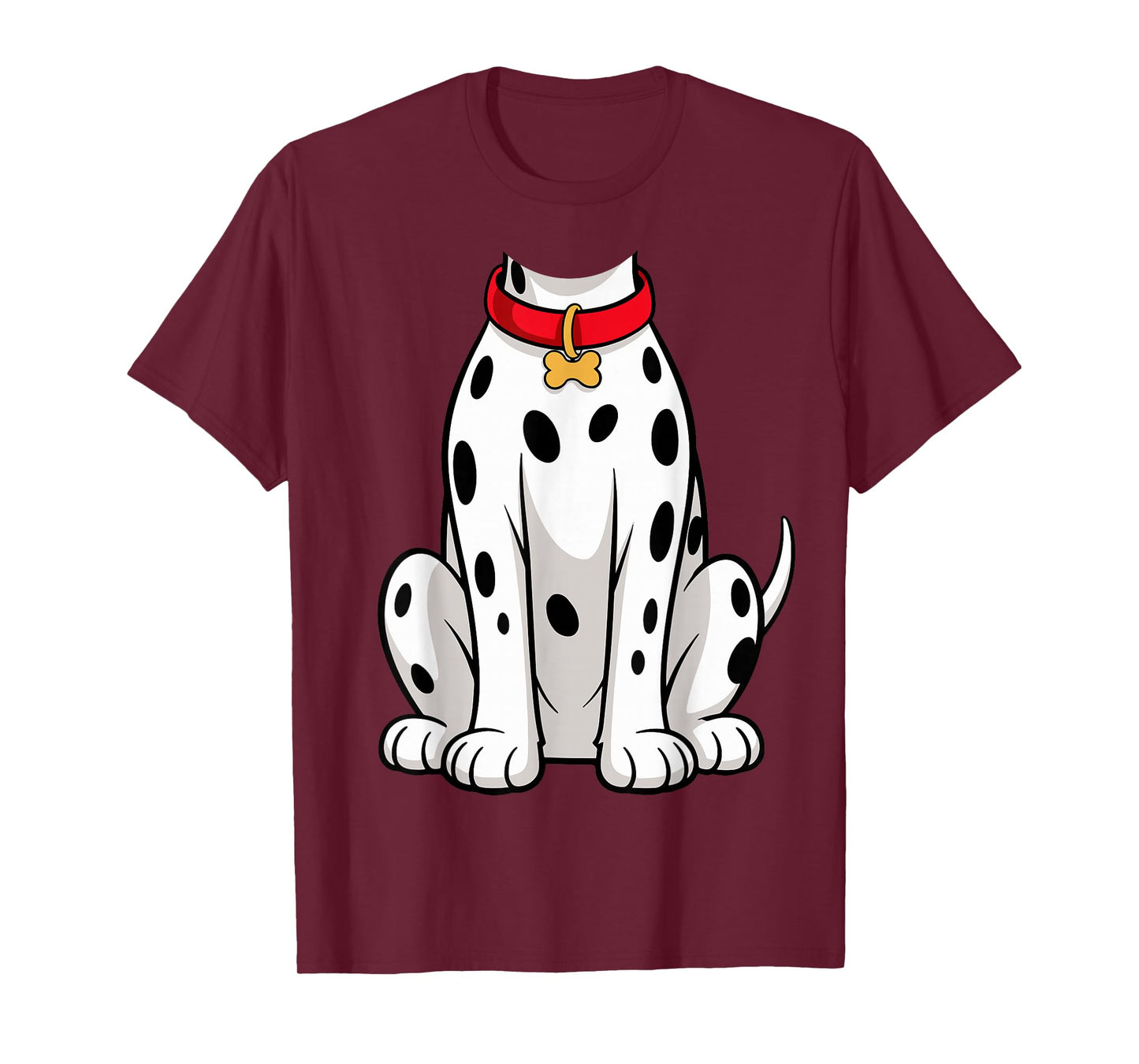Dalmatian Shirt Adult Men Women Kids Dalmatian Costume T-Shirt