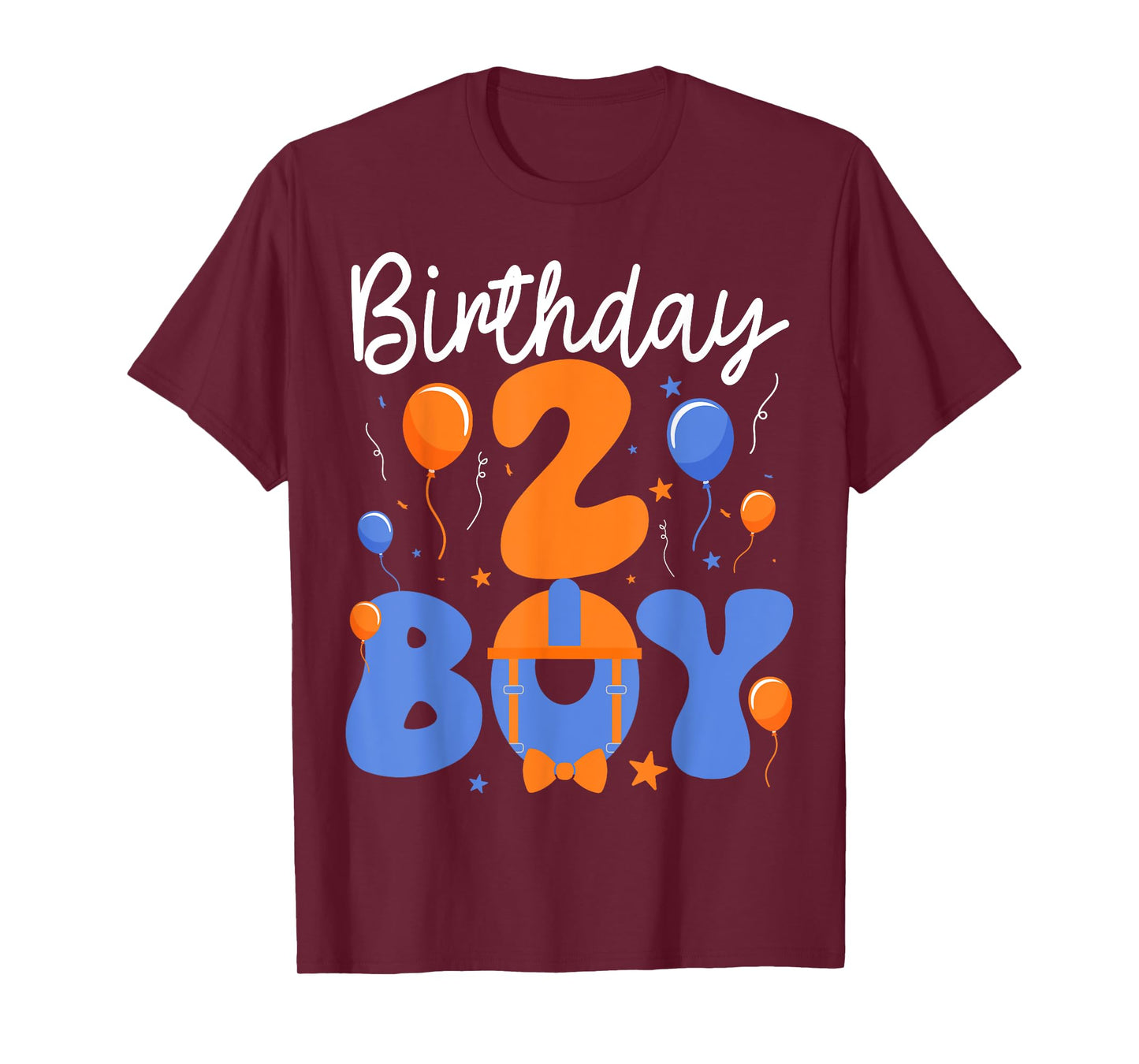 2 Year Old Birthday Boy two Happy 2nd Birthday Boys Kids T-Shirt