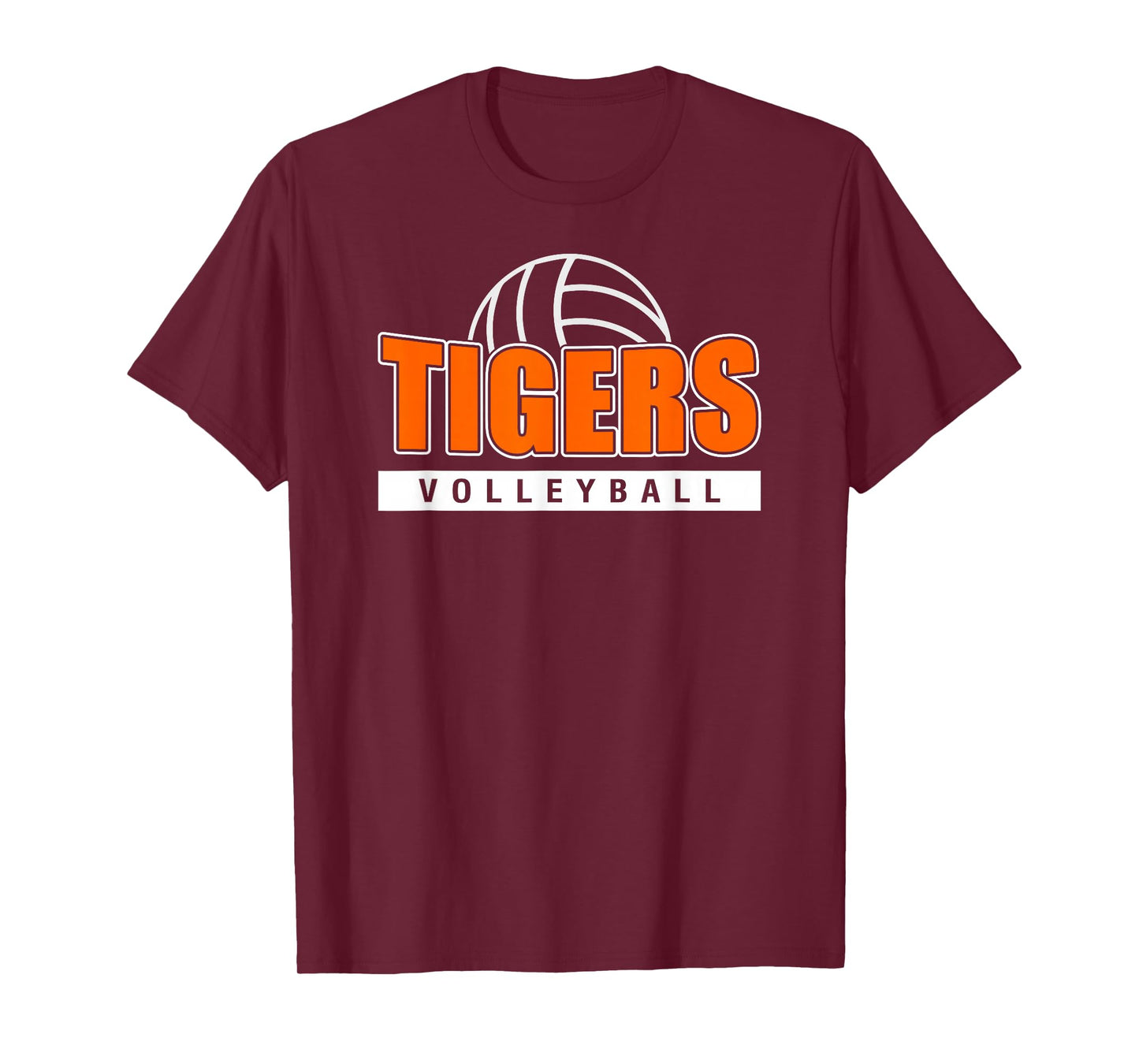 Tigers Volleyball Team - Tiger Mascot Sport Gift Idea T-Shirt