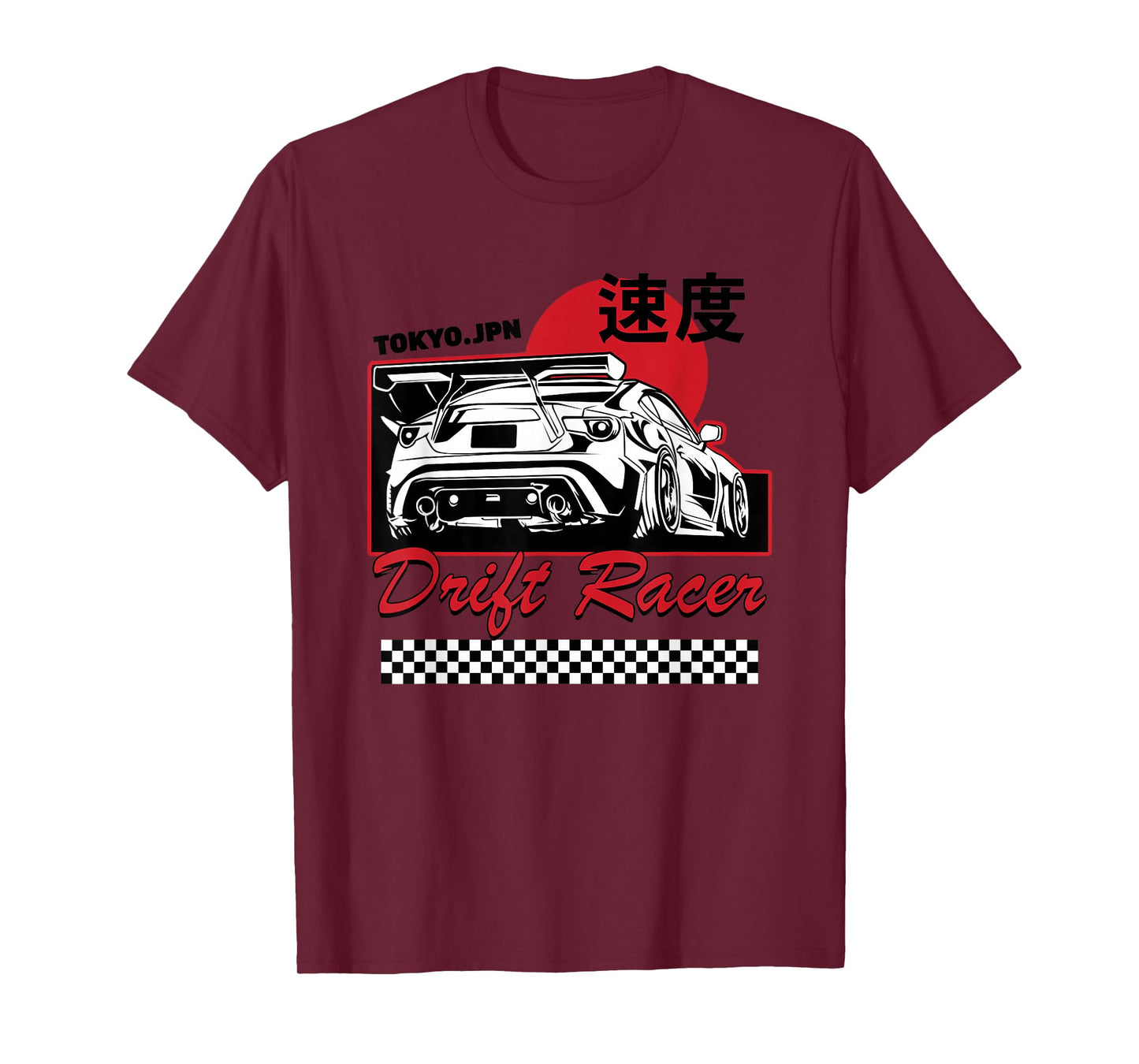 JDM Tokyo Japan Drift Race Car Tuning Retro Vintage Graphic T-Shirt